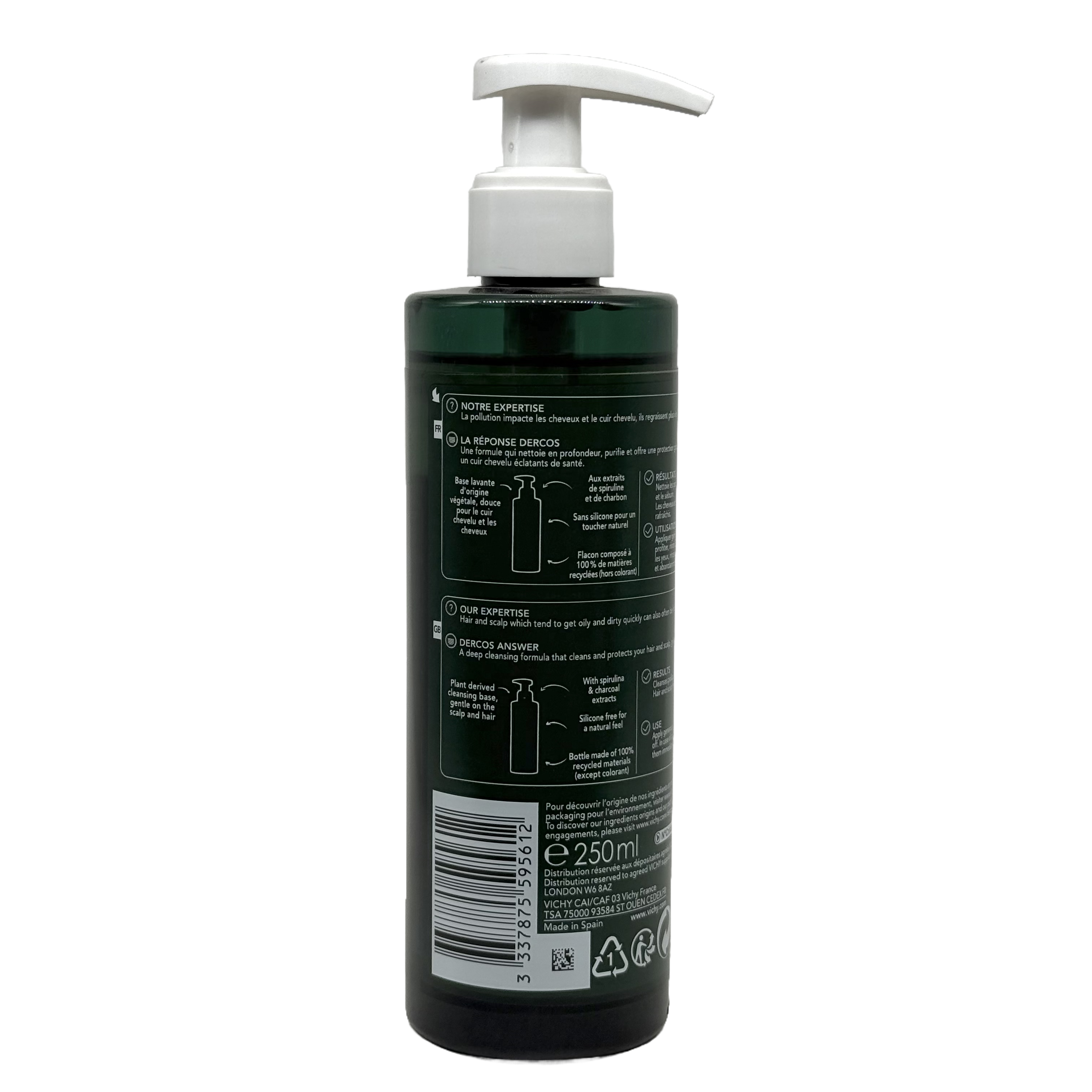 Vichy Dercos Detox Purifying Shampoo 250ml - فيشي ديركوس ديتوكس شامبو منقي 250 مل