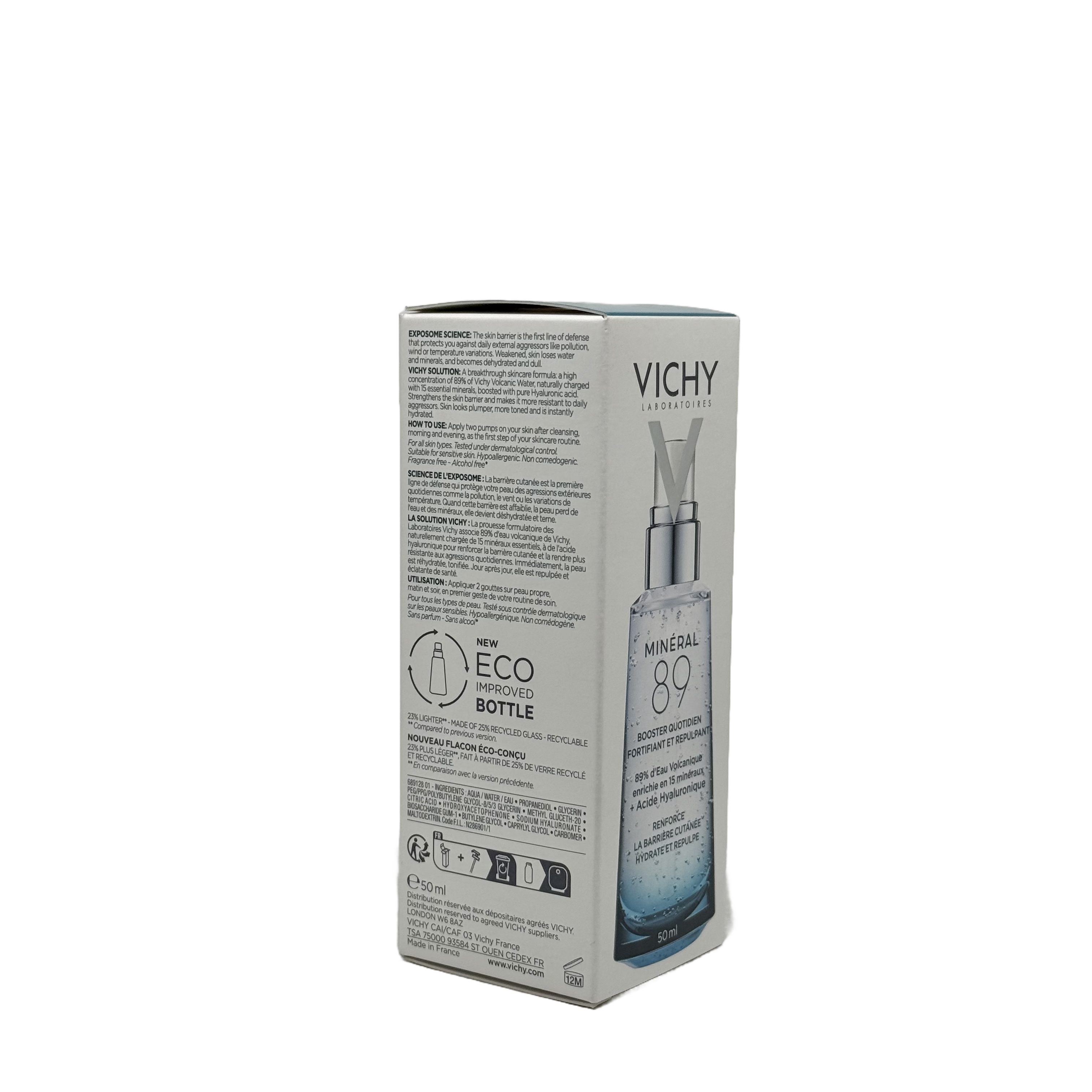 VICHY Mineral 89 Fortifying And Plumping Daily Booster 50ml - فيشي مينيرال 89 معزز يومي لتقوية وامتلاء البشرة 50 مل