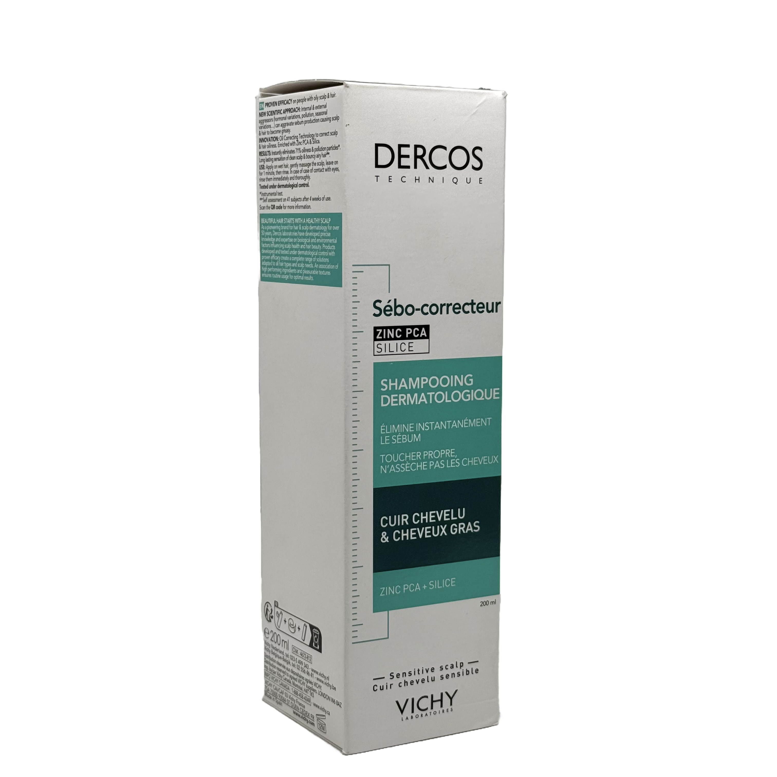 VICHY Dercos Oil Correct Shampoo 200ml - فيشي ديركوس أويل كوريكت شامبو 200 مل