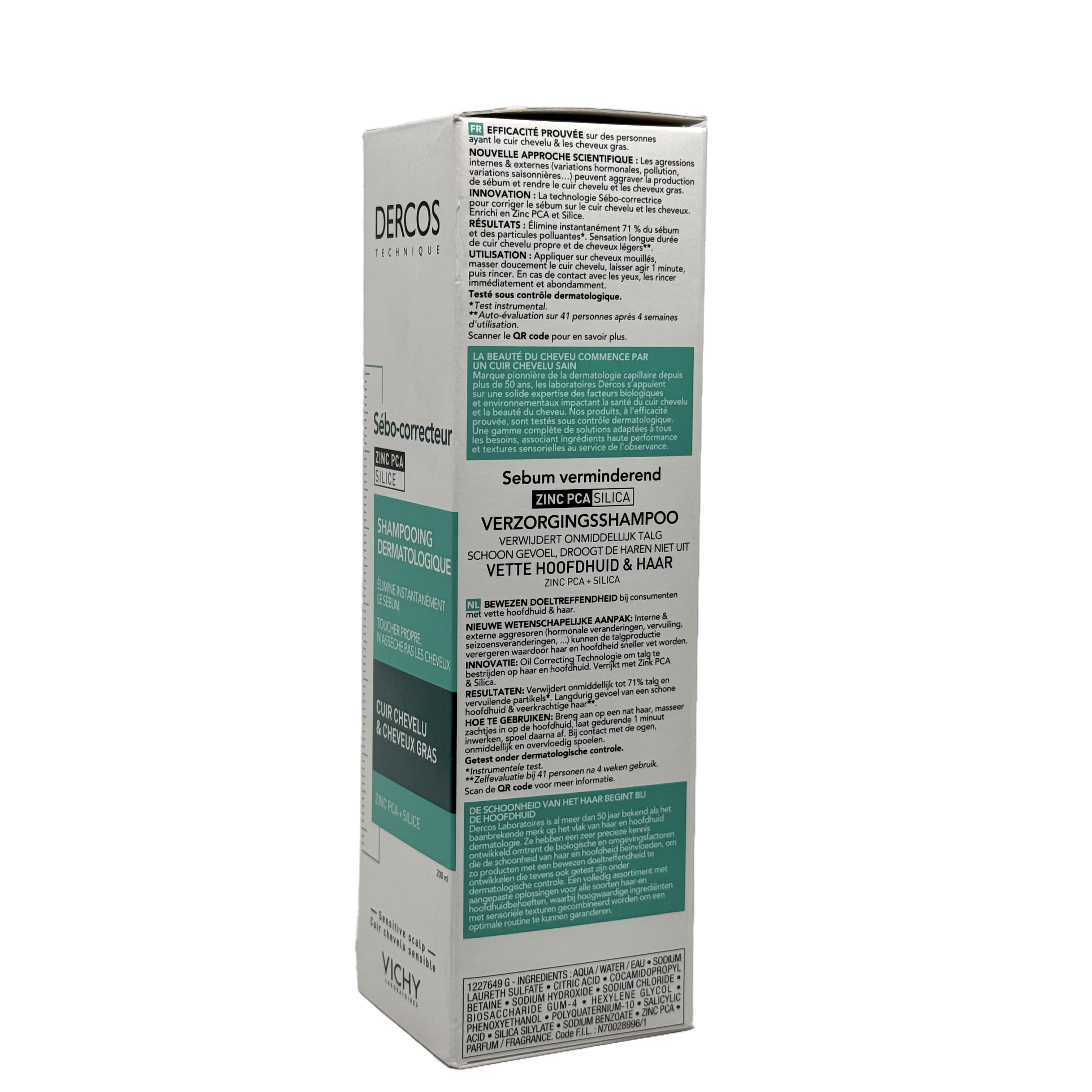 VICHY Dercos Oil Correct Shampoo 200ml - فيشي ديركوس أويل كوريكت شامبو 200 مل