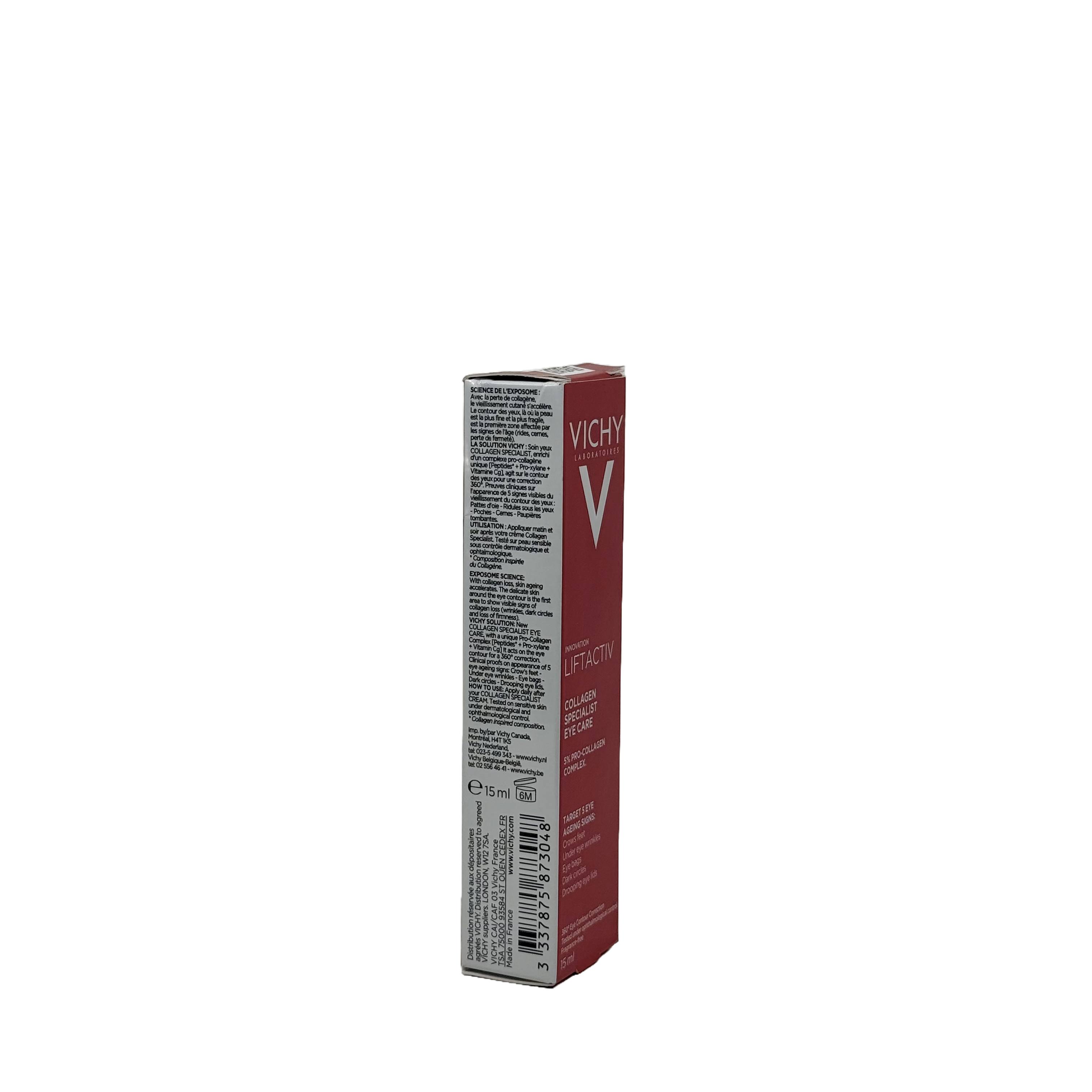 VICHY Liftactiv Collagen Specialist Eye Care 15ml - فيشي ليفت أكتيف كولاجين سبيشاليست كريم العيون 15 مل