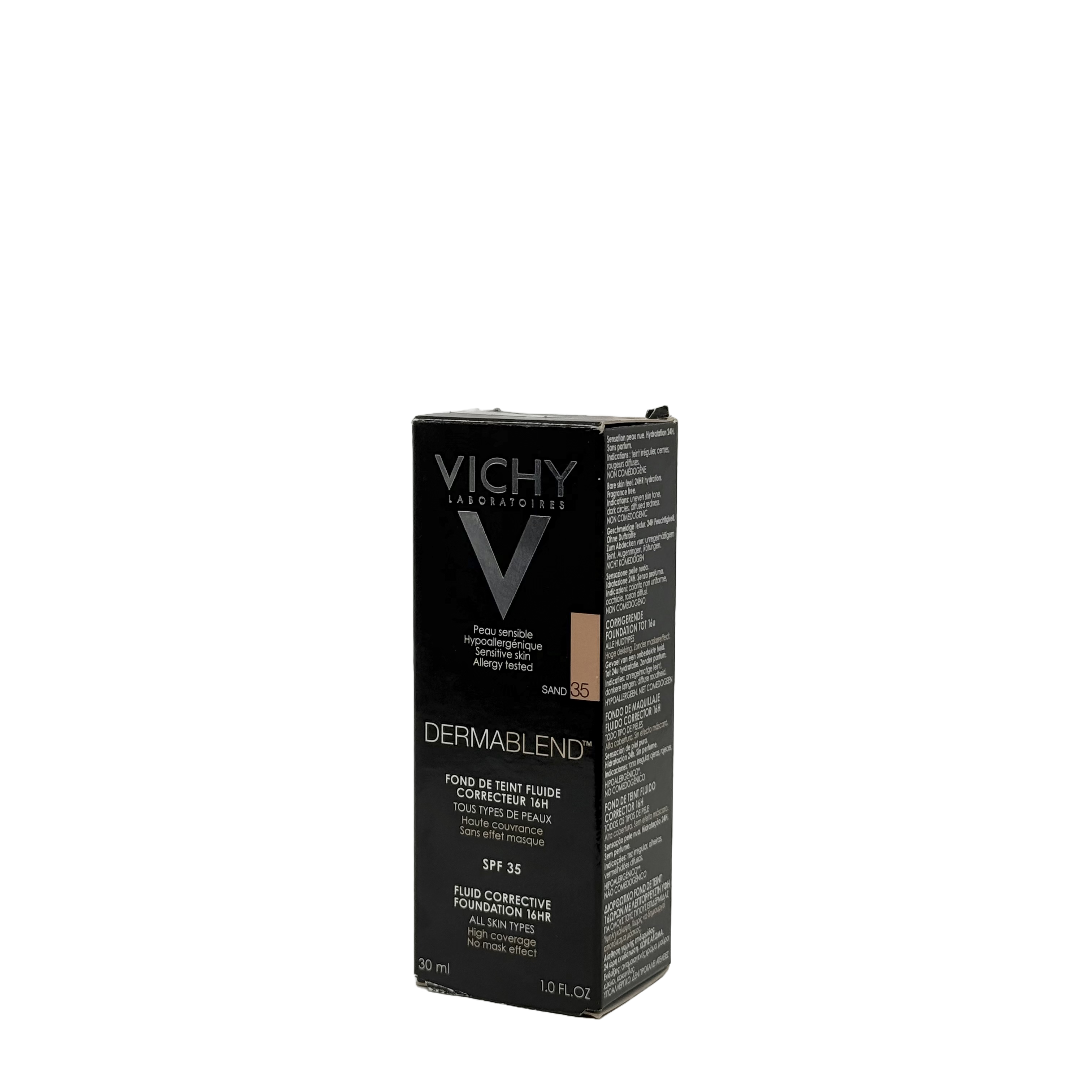 Vichy Dermablend 3D Fluid Corrective Foundation SPF35 30ml فيشي ديرمابلند 3 دي فلويد فاونديشن مصحح SPF35 30 مل