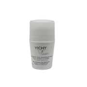 Vichy 48H Soothing Anti-Perspirant Roll-On Sensitive Skin 50ml - فيشي مزيل تعرق رول أون مهدئ لمدة 48 ساعة للبشرة الحساسة 50 مل