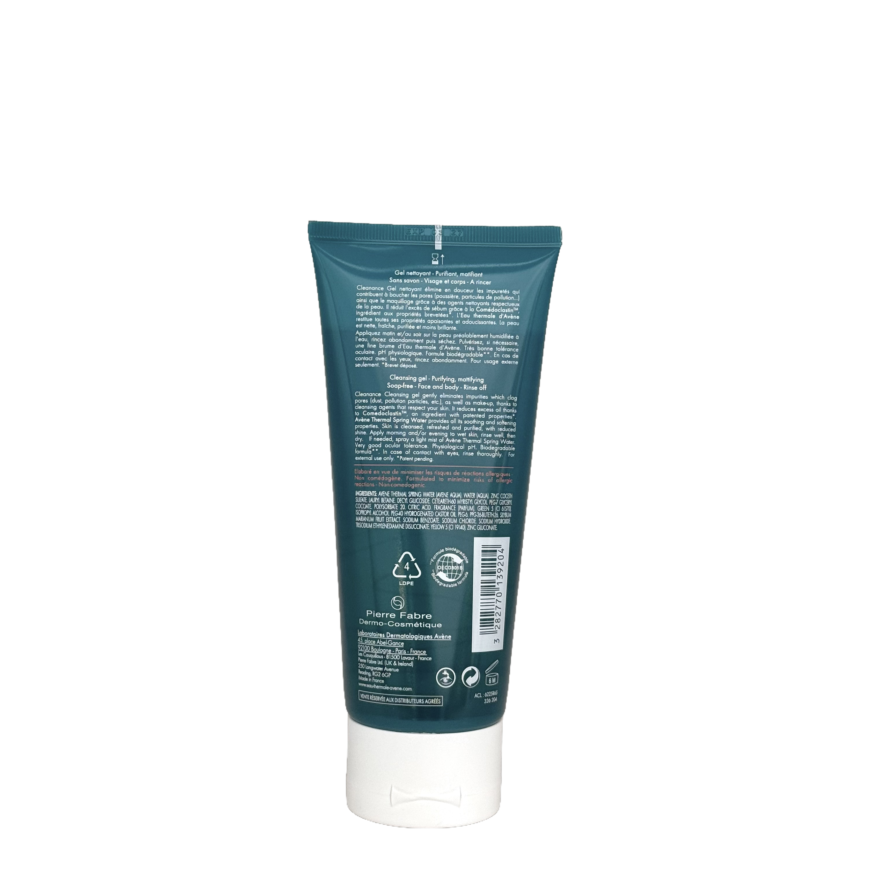 Avene Cleanance Cleansing Gel 200ml - افين كلينانس جل منظف 200 مل