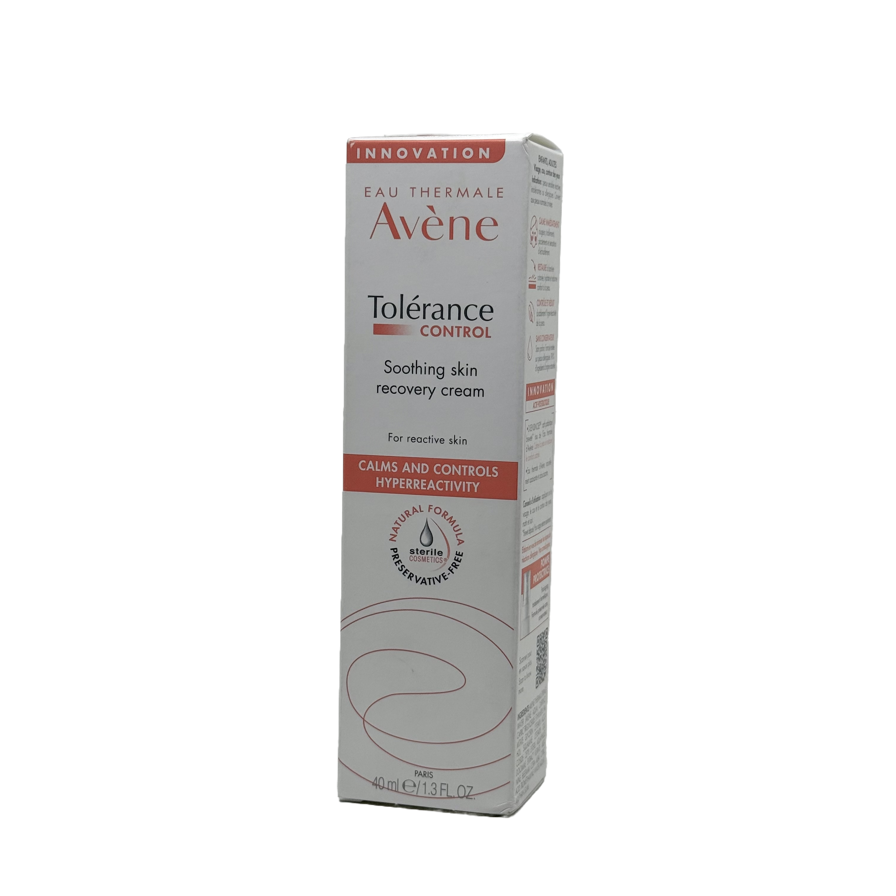 Avene Tolerance Control Soothing Skin Recovery Cream 40ml - افين توليرانس كنترول كريم مهدئ لاستعادة توازن البشرة 40 مل