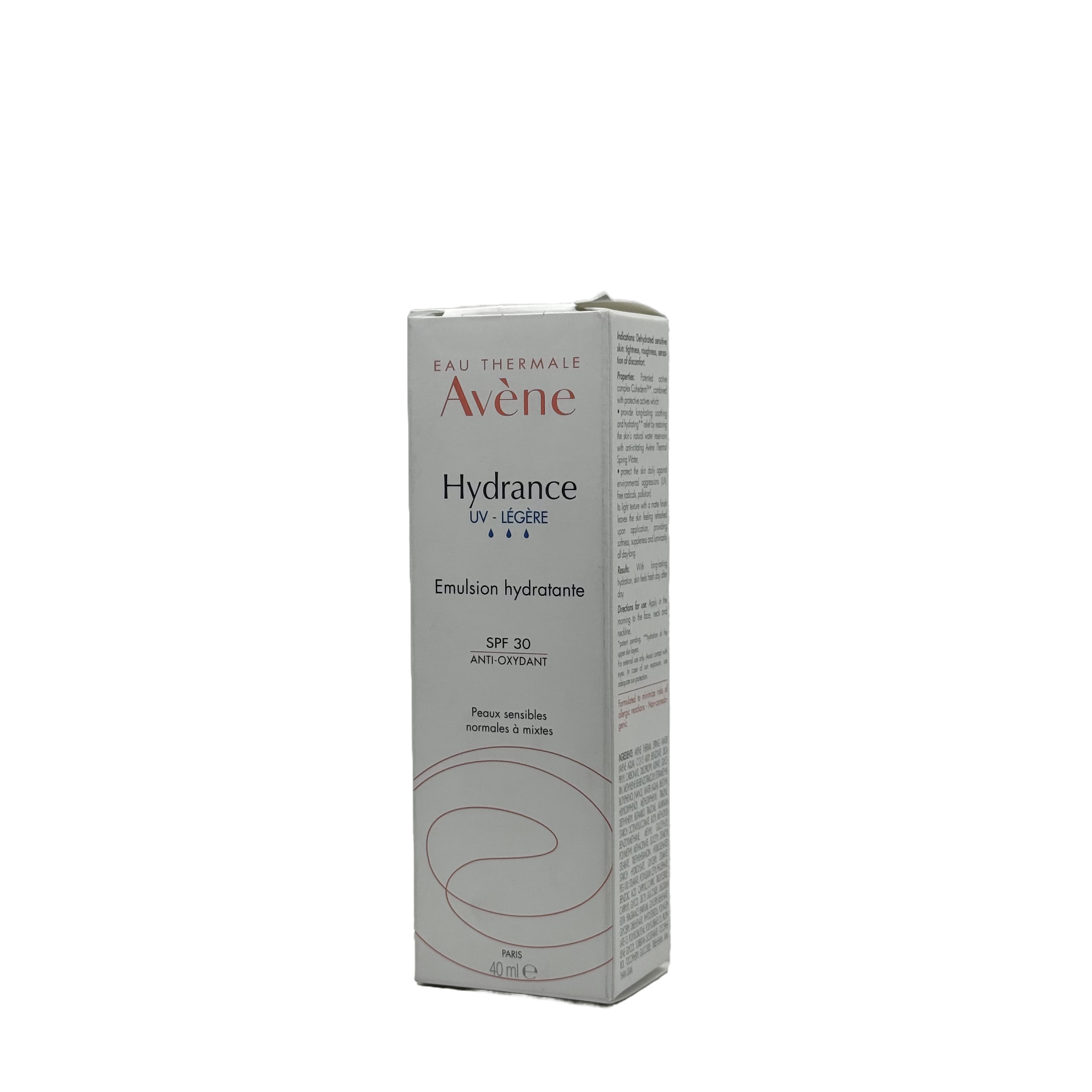 Avene Hydrance Light Hydrating Emulsion SPF30 40ml افين هايدرانس لايت مستحلب مرطب خفيف SPF30 40 مل