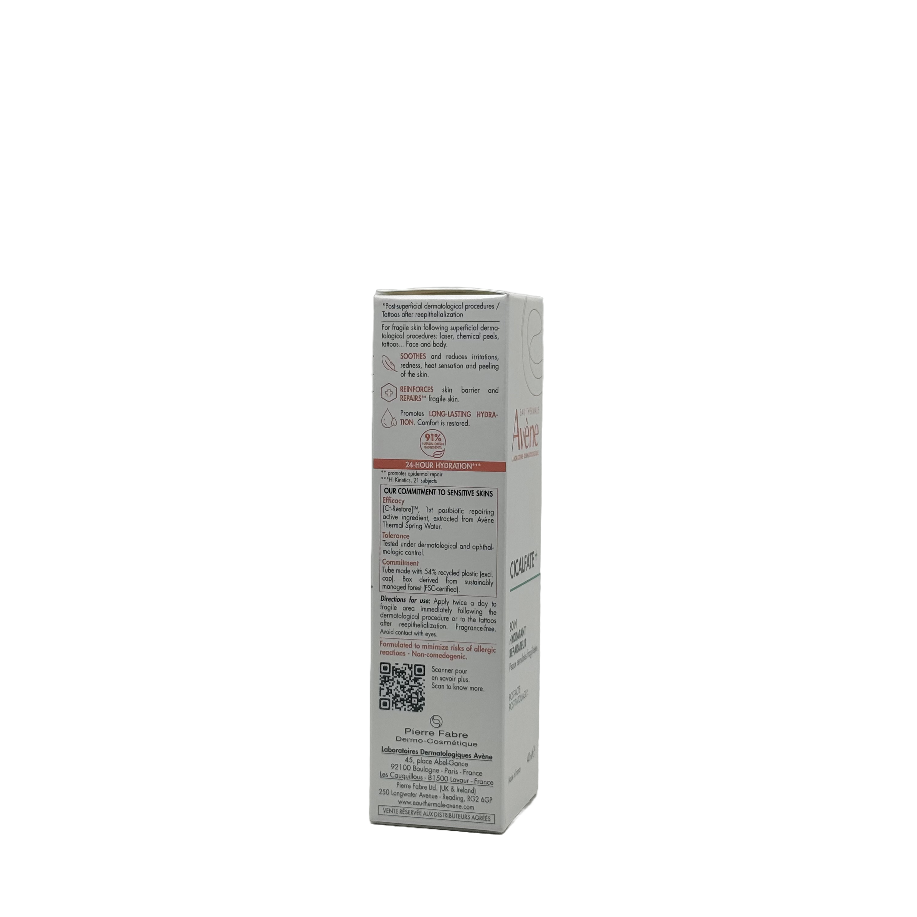Avene Cicalfate+ Restorative Protective Cream 40ml - افين سيكالفات بلس كريم مرمم واقي 40 مل