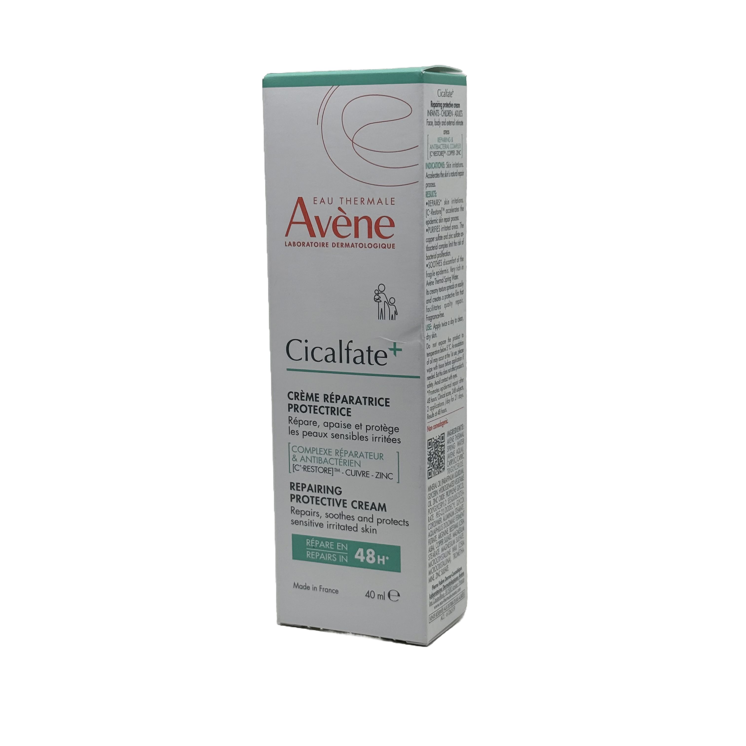Avene Cicalfate+ Restorative Protective Cream 40ml - افين سيكالفات بلس كريم مرمم واقي 40 مل
