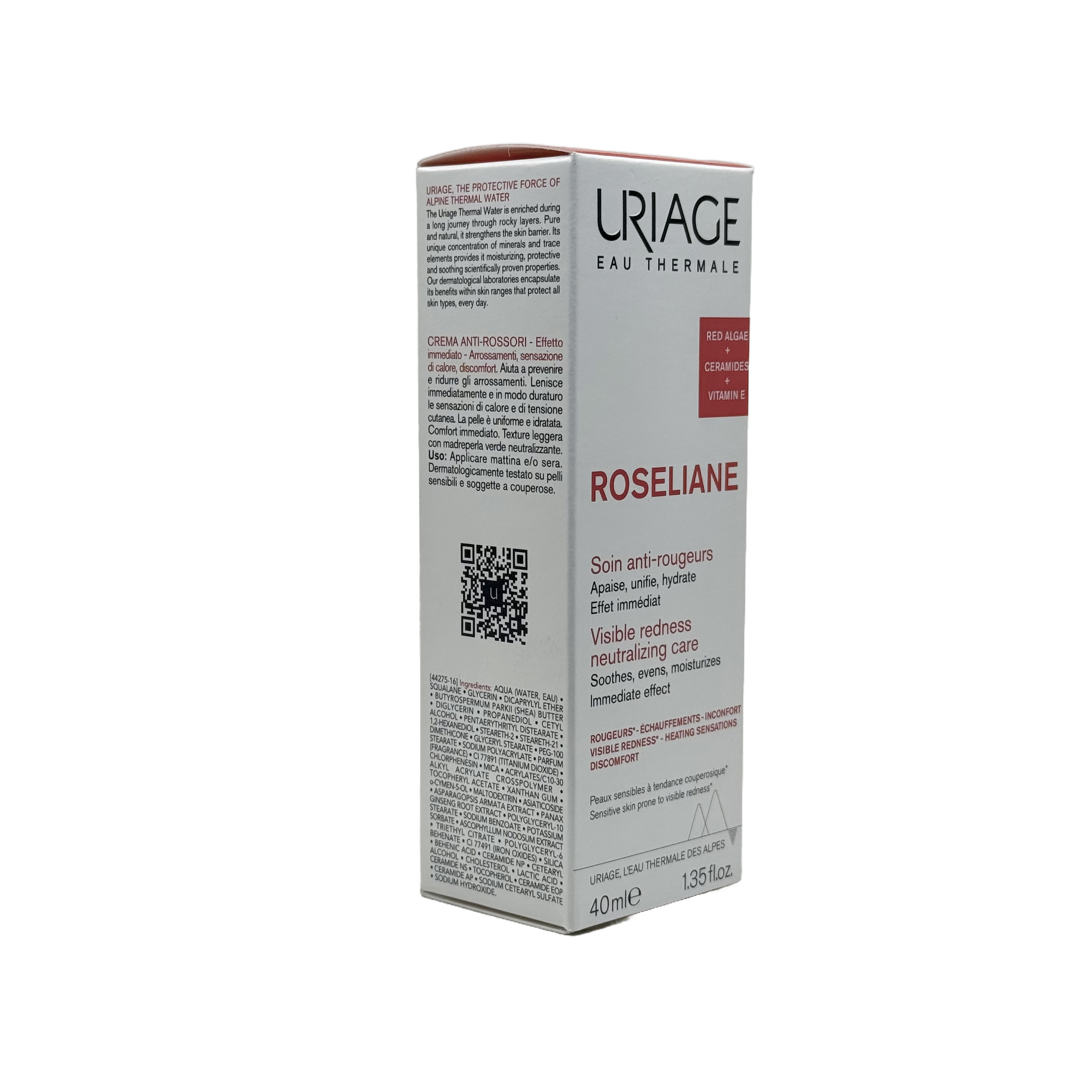 Uriage Roseliane Anti Redness Cream 40ml - يورياج روزيليان كريم مضاد للاحمرار 40 مل