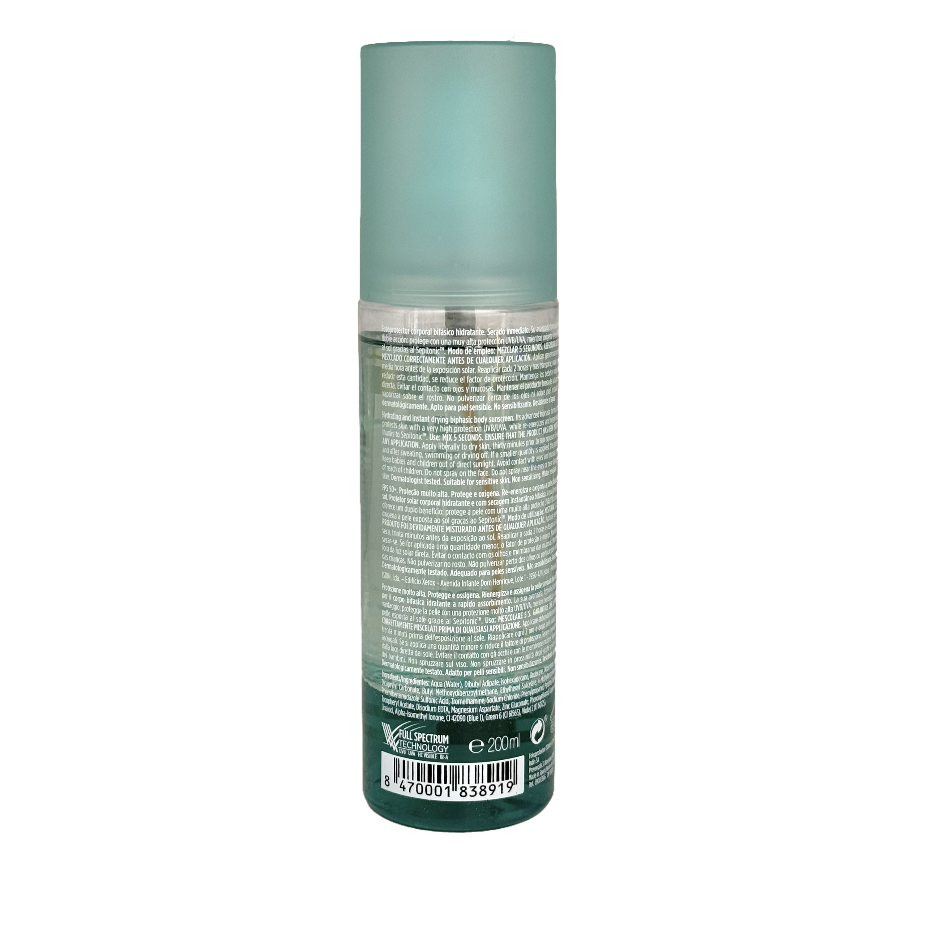 Isdin Fotoprotector Hydro Lotion SPF50+ 200ml - إزدين فوتوبروتكتور هايدرو لوشن واقي شمس SPF50+ 200 مل