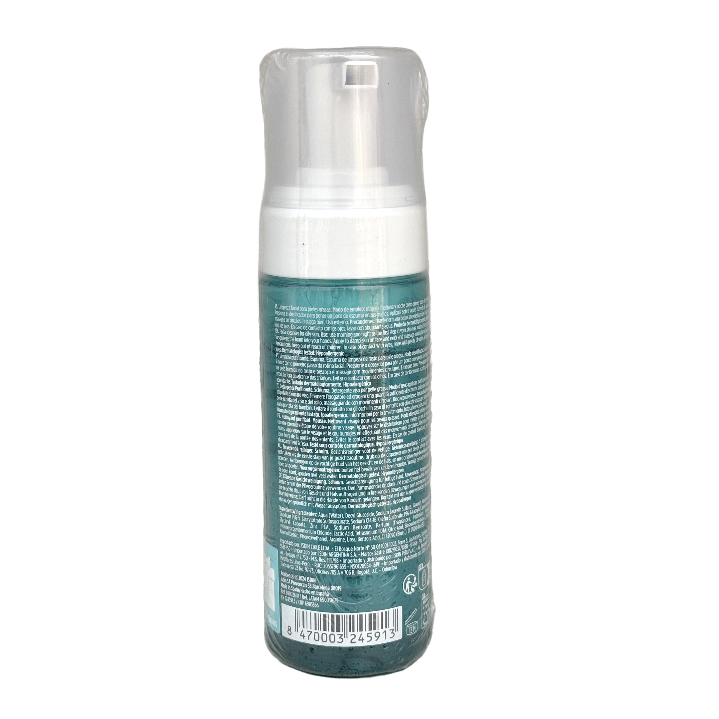 Isdin Acniben 1 Purifying Cleanser 150ml - إزدين أكنيبين 1 منظف منقي 150 مل