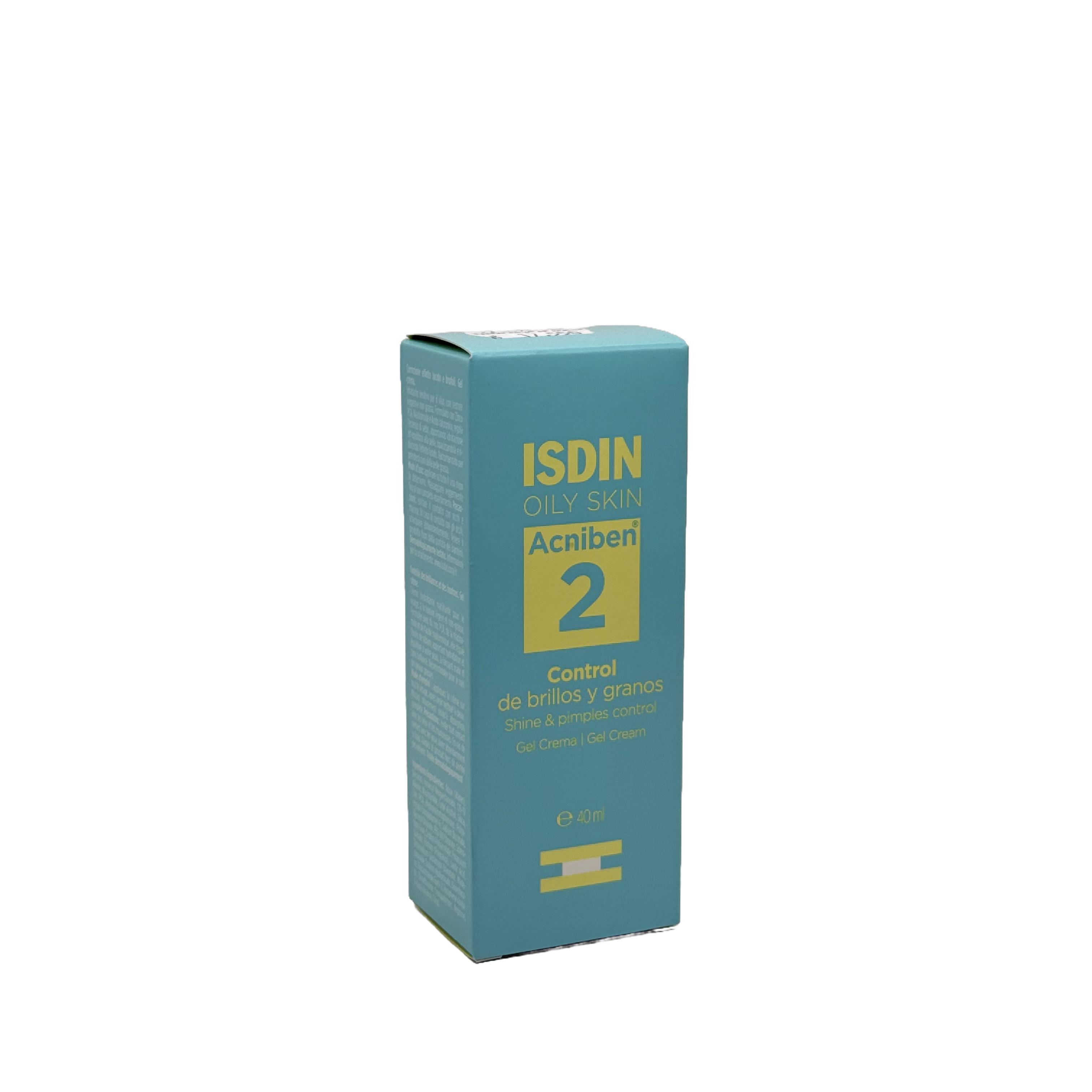 ISDIN Acniben Oily Skin Shine & Pimples Control Gel Cream 40ml - إزدين أكنيبين جل كريم للتحكم باللمعان والحبوب للبشرة الدهنية 40 مل