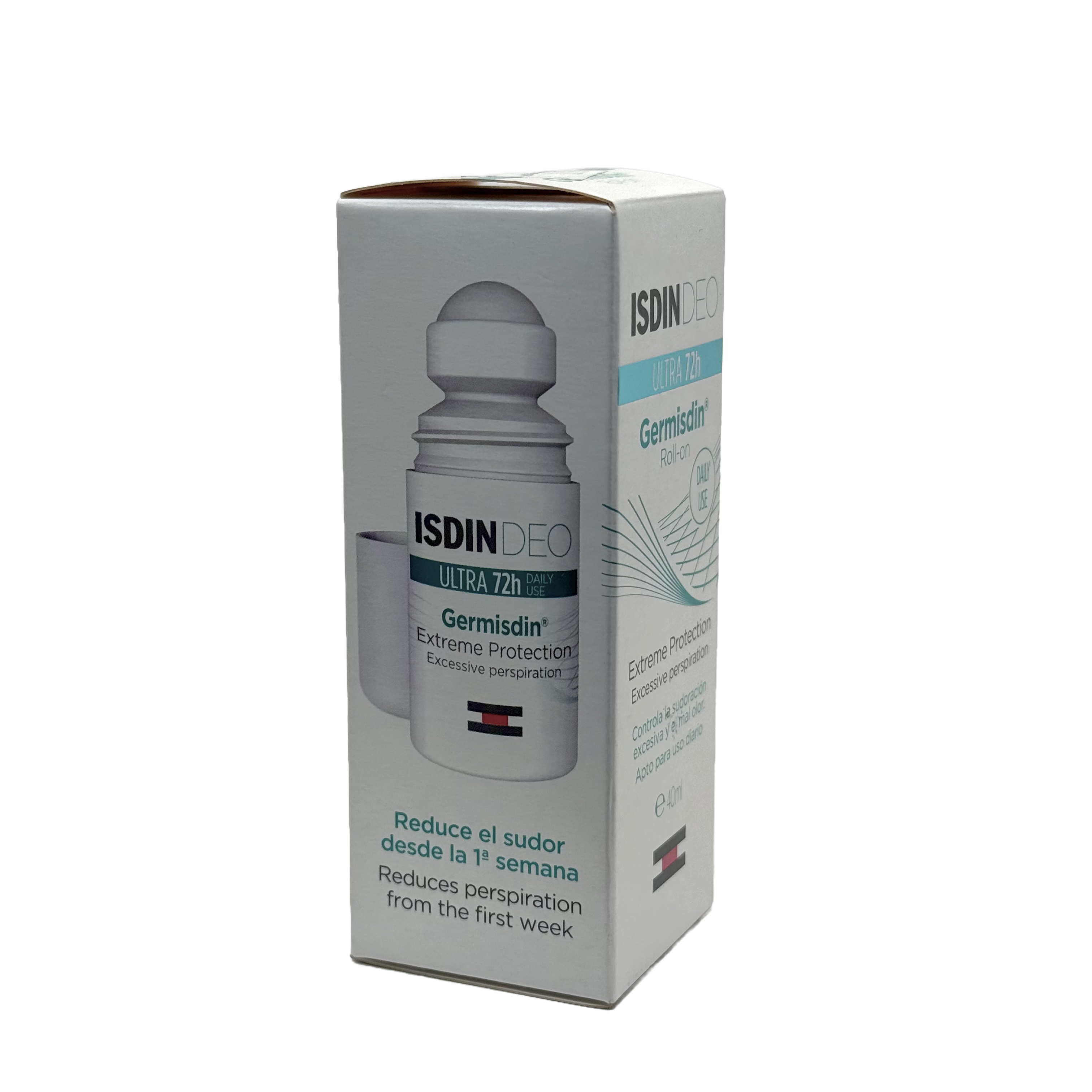 Isdin Deo Ultra 72h Germisdin Roll-on 40ml - إزدين ديو ألترا 72 ساعة جيرميسدين رول أون 40 مل