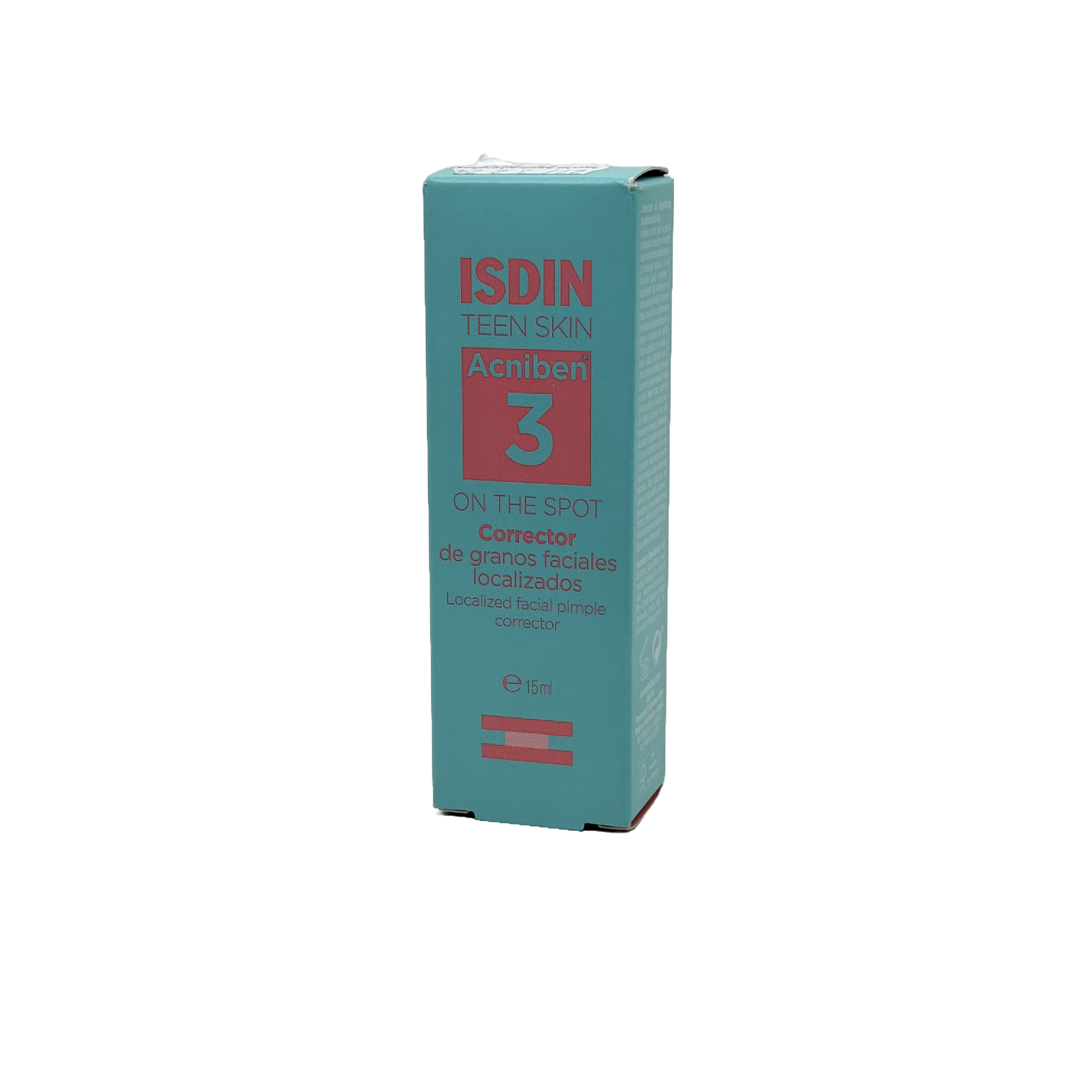 Isdin Acniben 3 On The Spot 15ml - إزدين أكنيبين 3 علاج موضعي للحبوب 15 مل