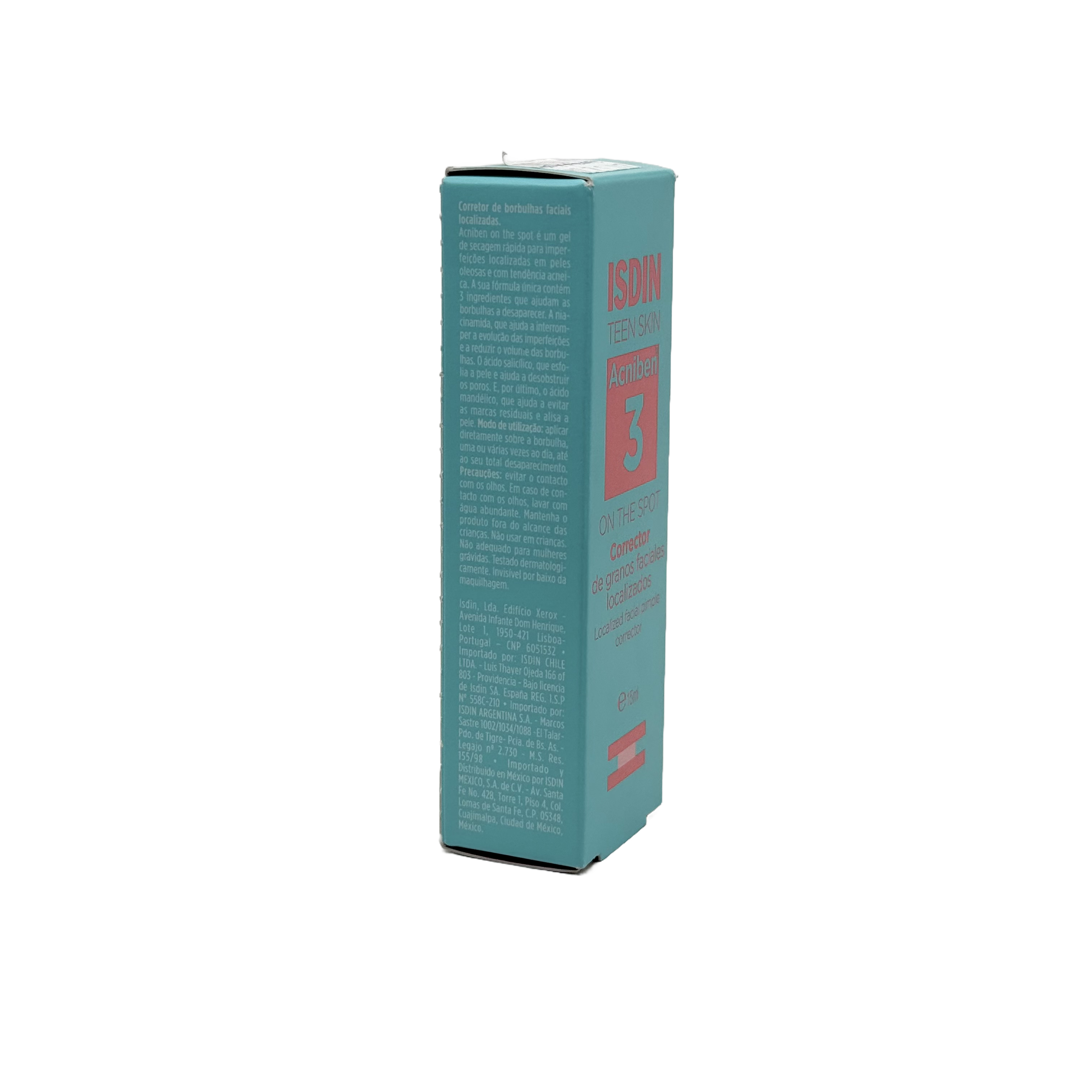 Isdin Acniben 3 On The Spot 15ml - إزدين أكنيبين 3 علاج موضعي للحبوب 15 مل