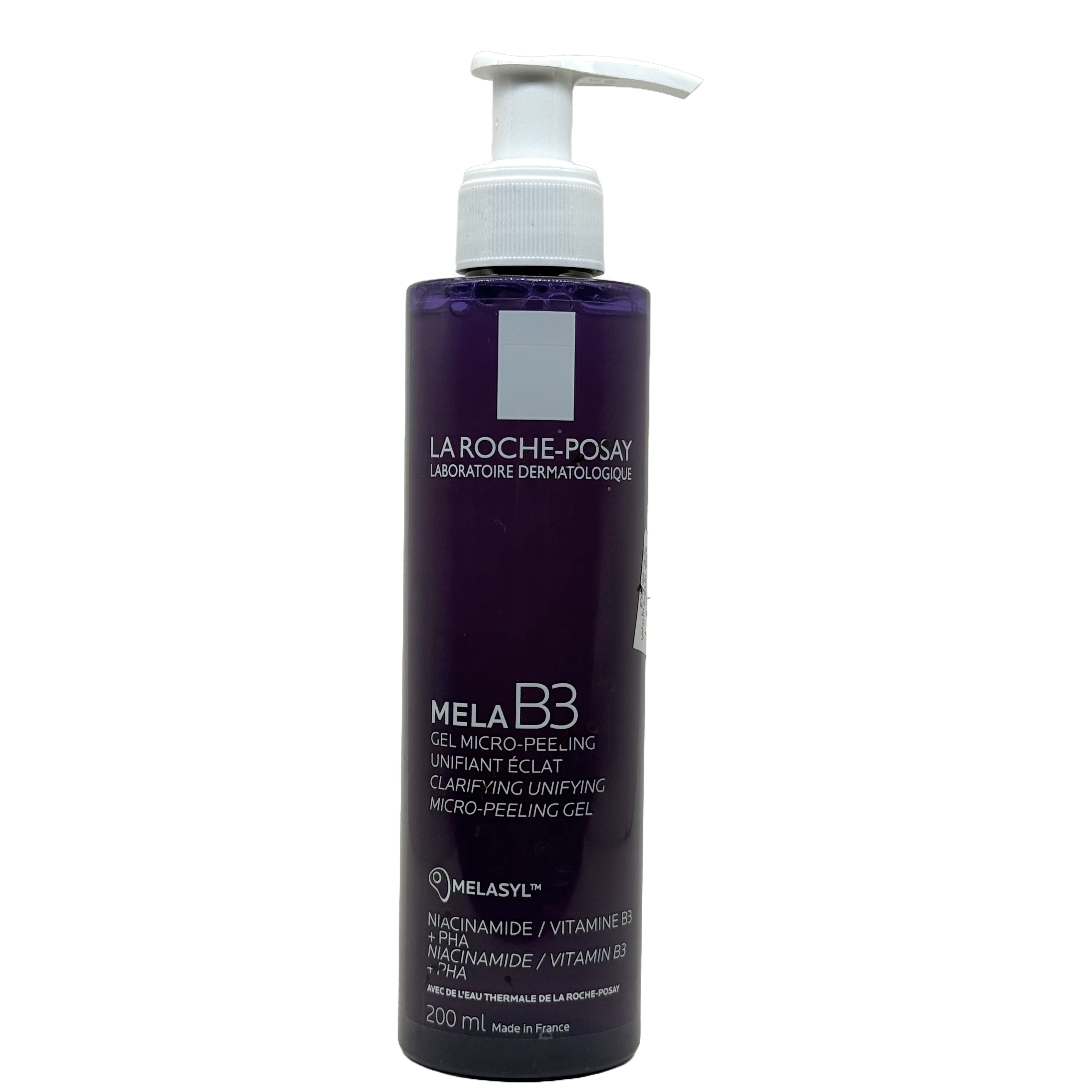 La Roche Posay Mela B3 Micro Peeling Gel 200ml - لاروش بوزيه ميلا بي 3 جل مقشر ومنظف 200 مل