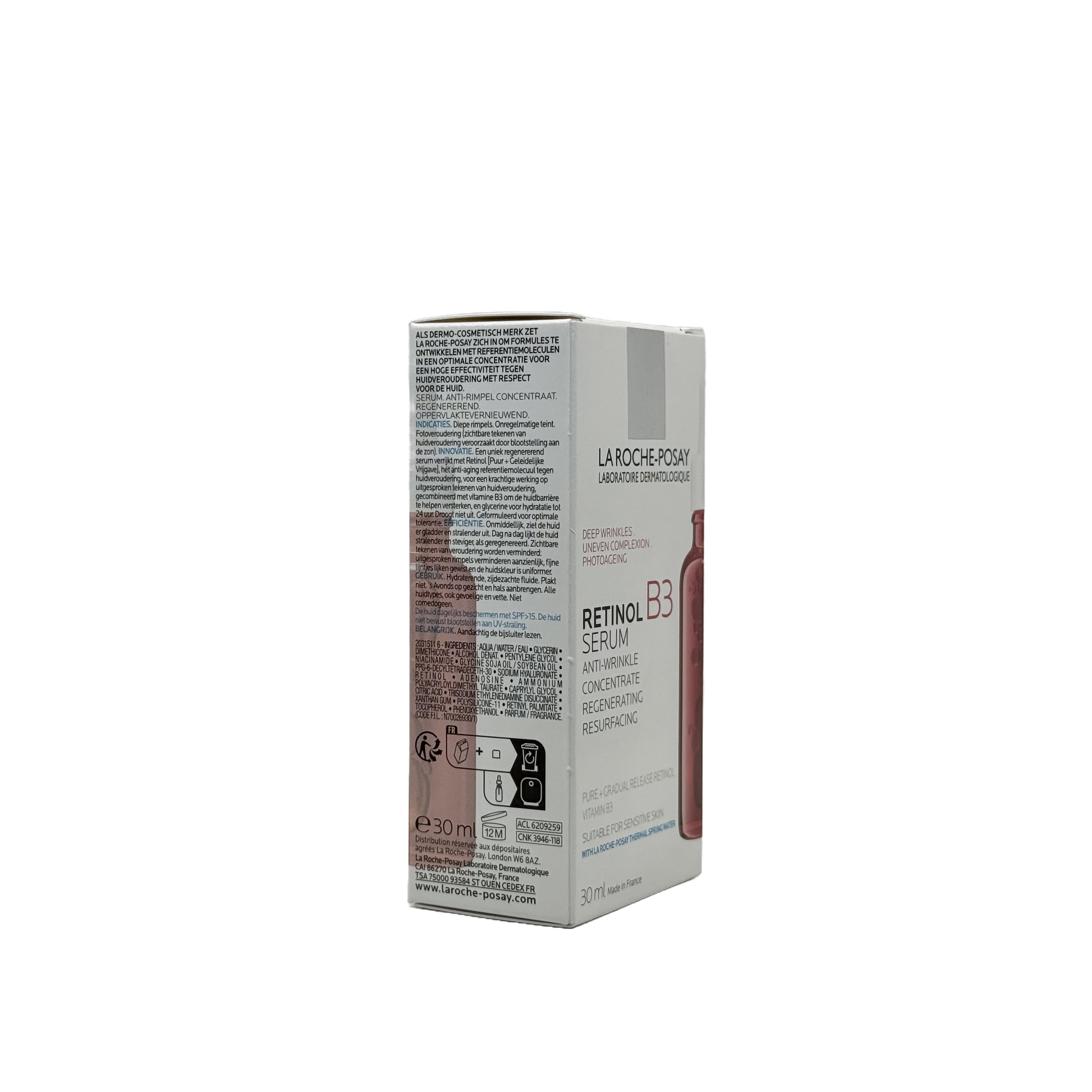 La Roche Posay Retinol B3 Pure Retinol Serum 30ml - لاروش بوزيه ريتينول بي 3 سيروم الريتينول النقي 30 مل