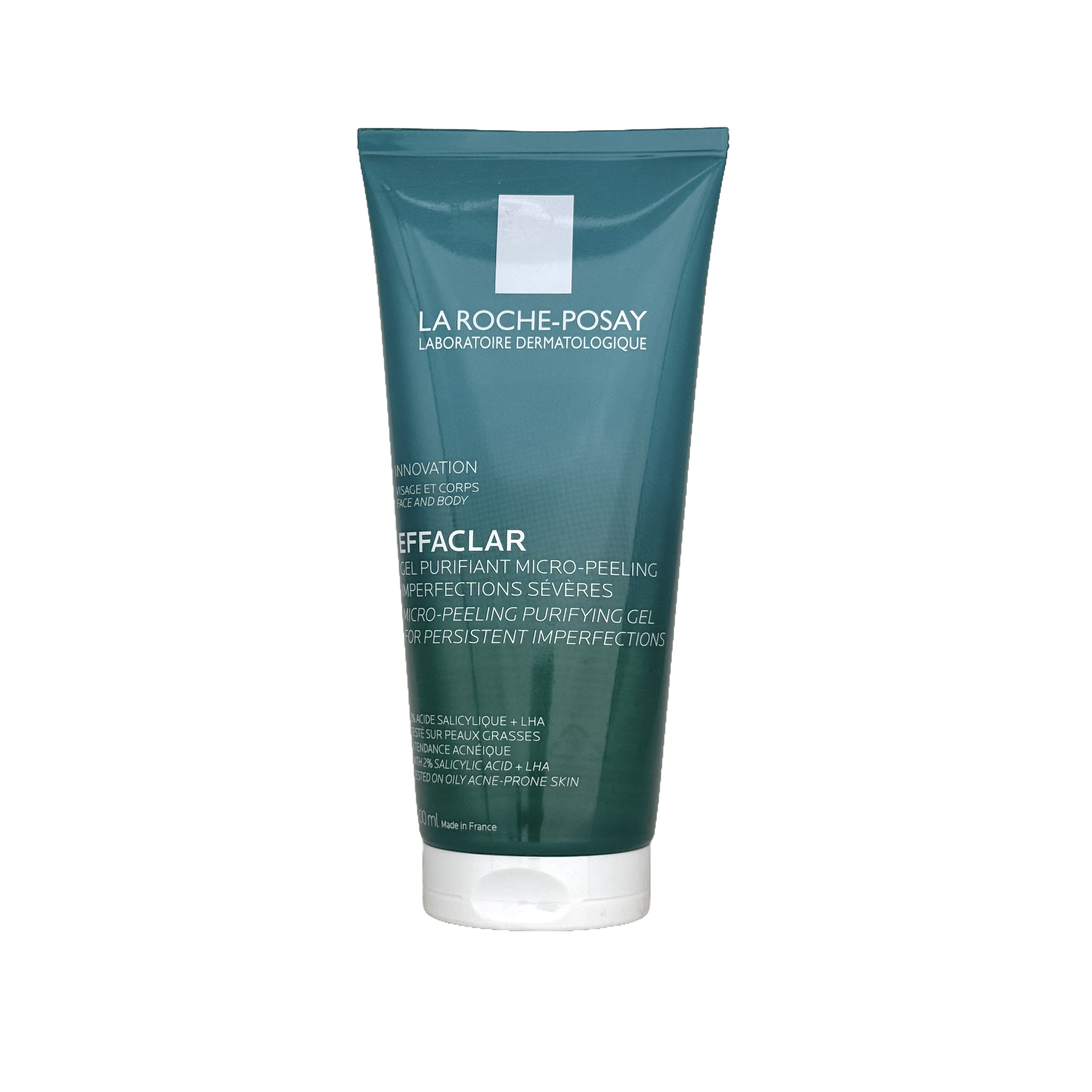 La Roche Posay Effaclar Micro Peeling Purifying Gel 200ml - لاروش بوزيه إيفاكلار جل منظف مقشر ميكرو 200 مل