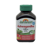 Jamieson Ashwagandha 6000 mg 60 Capsules - جاميسون أشواغاندا 6000 ملغ 60 كبسولة