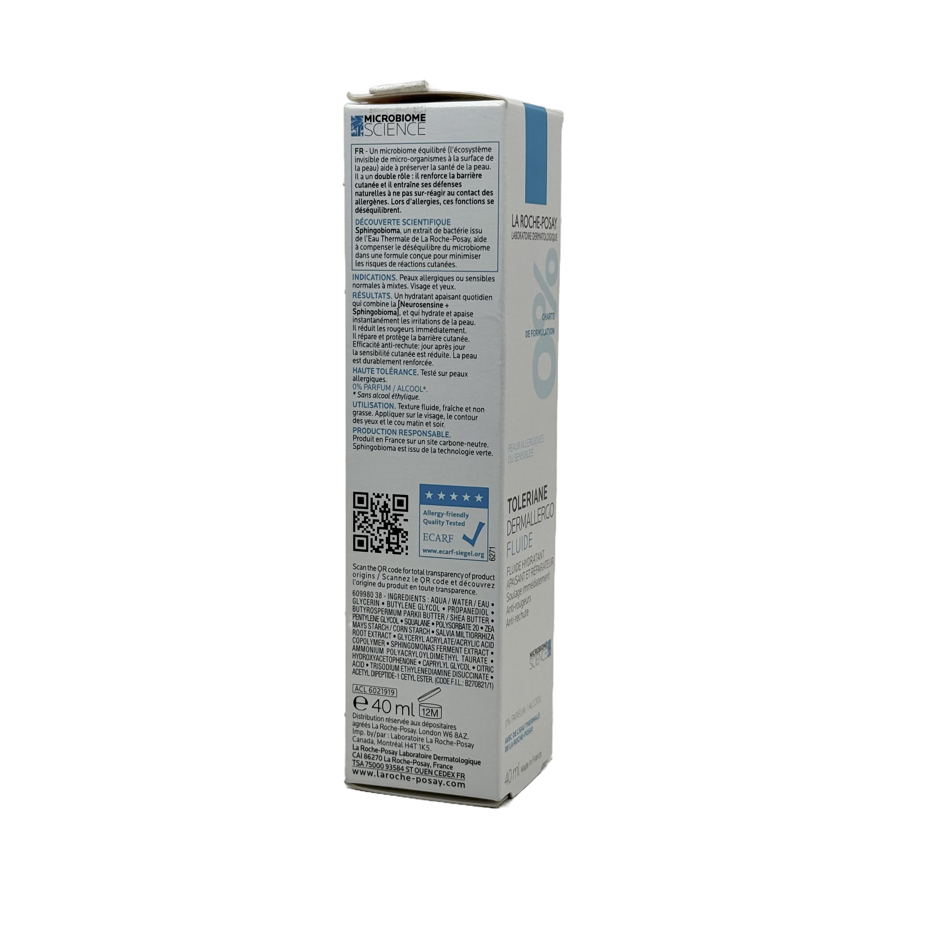 La Roche Posay Toleriane Dermallergo Fluid 40ml - لاروش بوزيه توليريان ديرماليرغو فلويد 40 مل