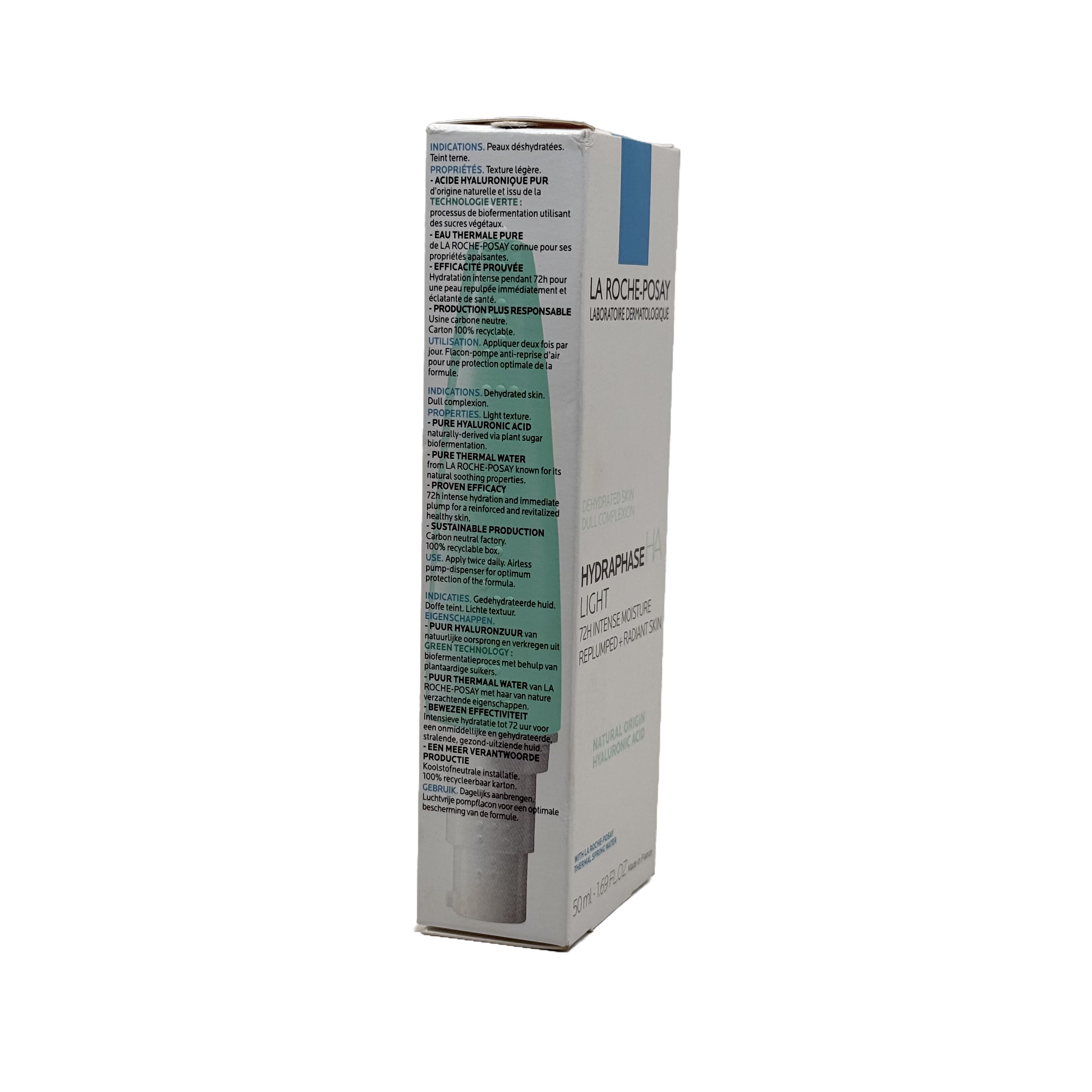 La Roche Posay Hydraphase HA Light Hyaluronic Acid Face Moisturizer 50 ml - لاروش بوزيه هيدرافاز HA لايت مرطب حمض الهيالورونيك للوجه 50 مل