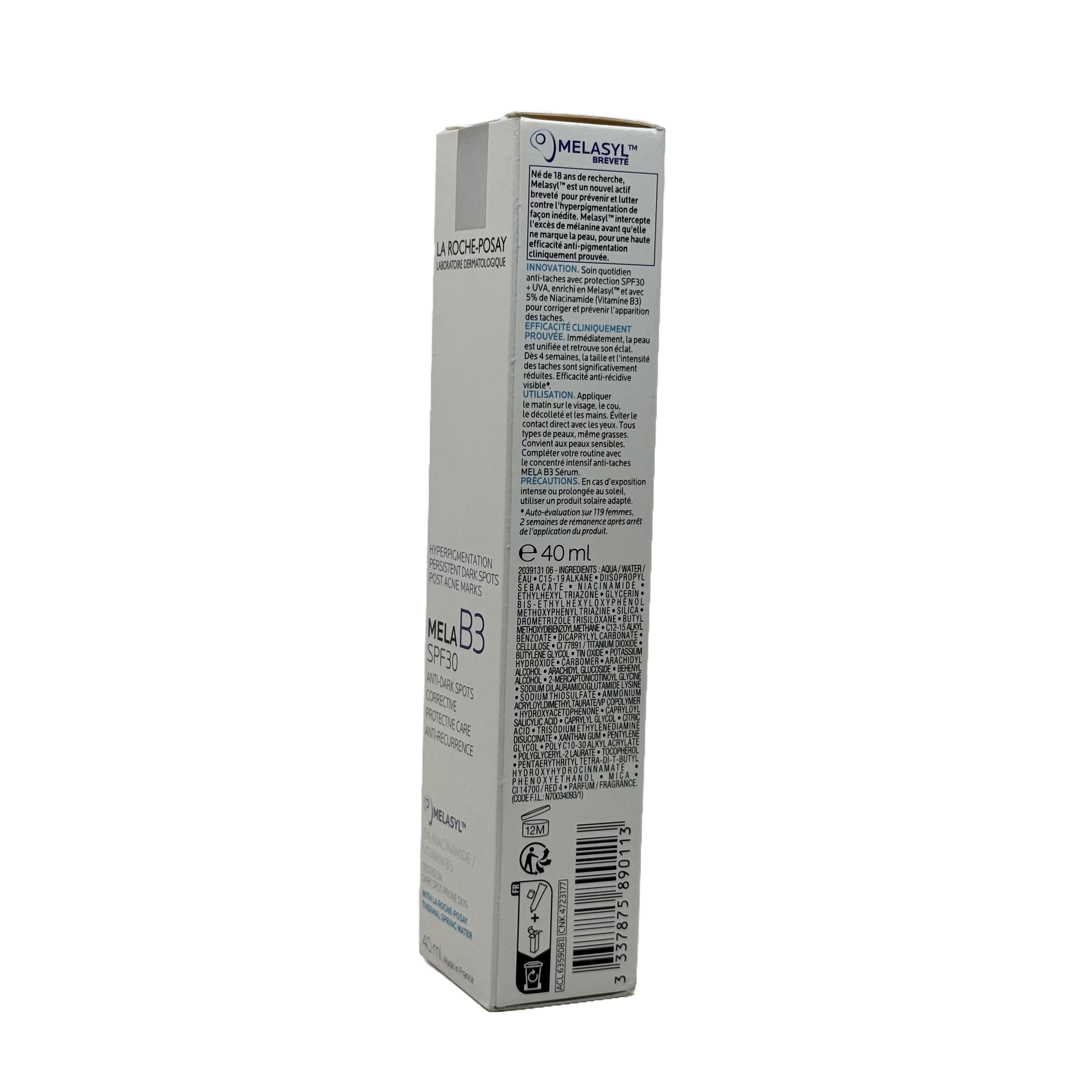 La Roche Posay Mela B3 SPF30 Moisturiser 50ml - لاروش بوزيه ميلا بي 3 مرطب مع واقي شمس SPF30 50 مل