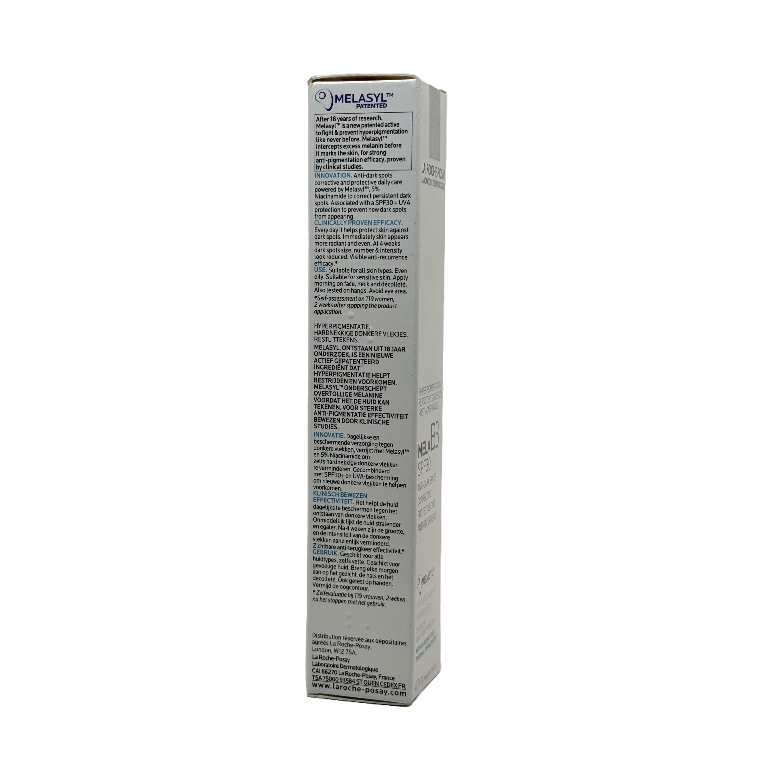La Roche Posay Mela B3 SPF30 Moisturiser 50ml - لاروش بوزيه ميلا بي 3 مرطب مع واقي شمس SPF30 50 مل
