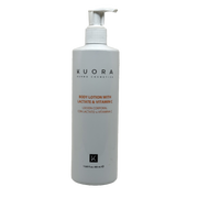Kuora Body Lotion With Lactate & C Vitamin 400 ml - كيورا لوشن للجسم مع اللاكتات وفيتامين سي 400 مل