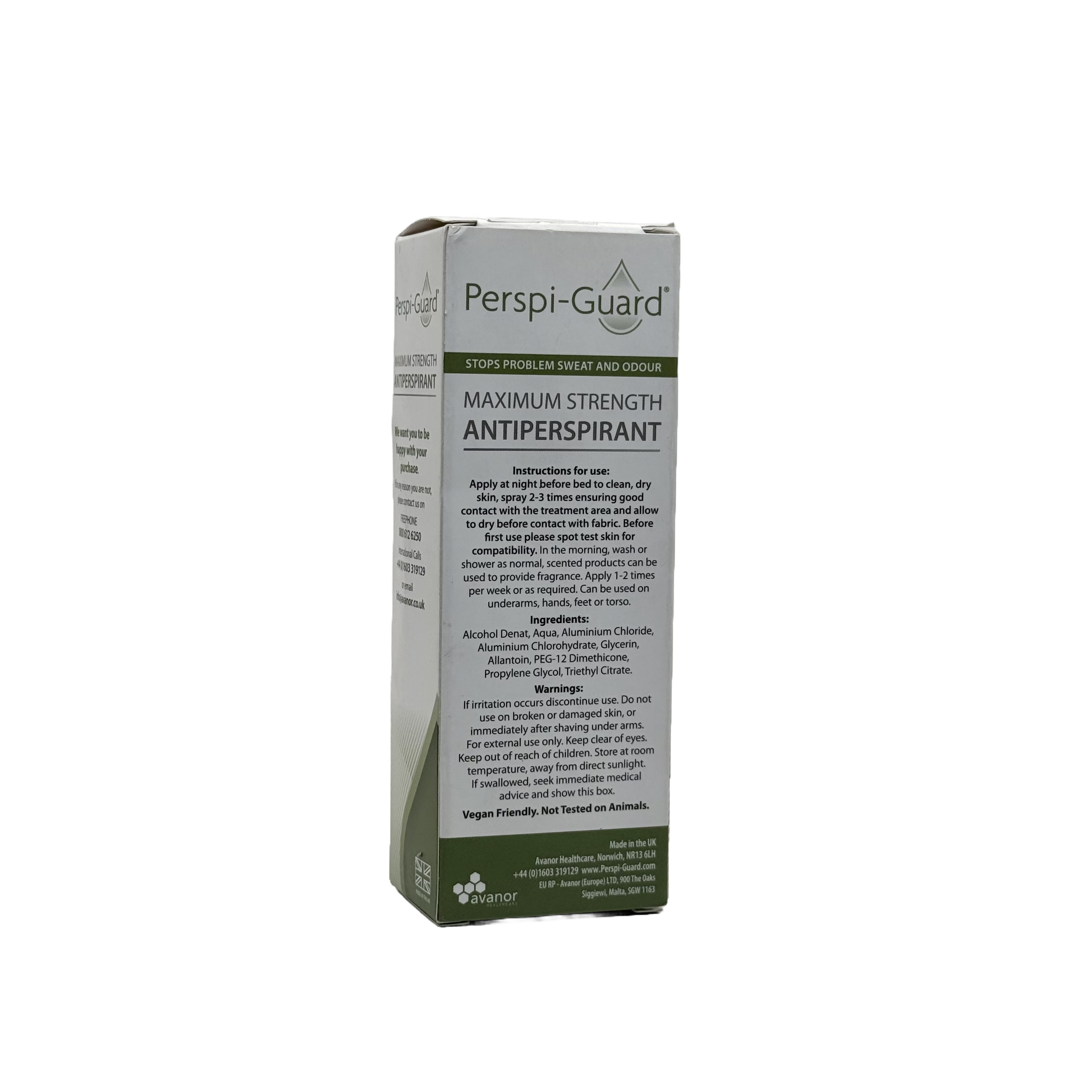 Perspi Guard Maximum Strength Antiperspirant Spray 50ml - بيرسبي جارد بخاخ مضاد للتعرق بقوة قصوى 50 مل