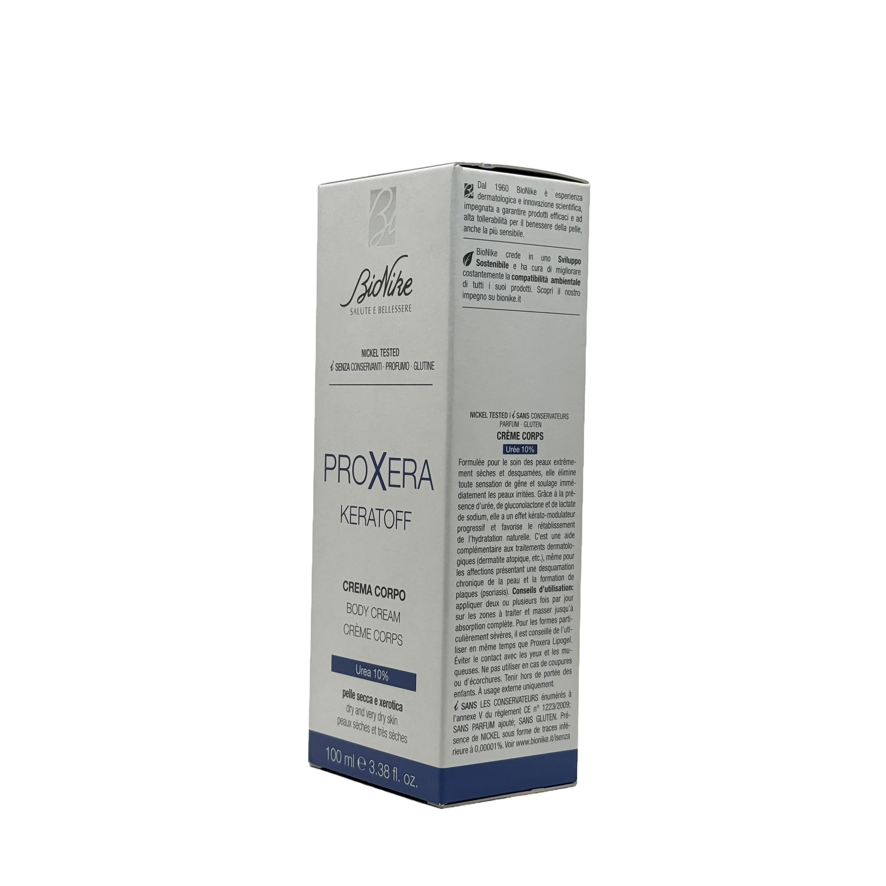 Bionike Proxera Keratoff 10% Urea Cream 100 ml - بايونيك بروكزيرا كيراتوف كريم يوريا 10% ‏100 مل