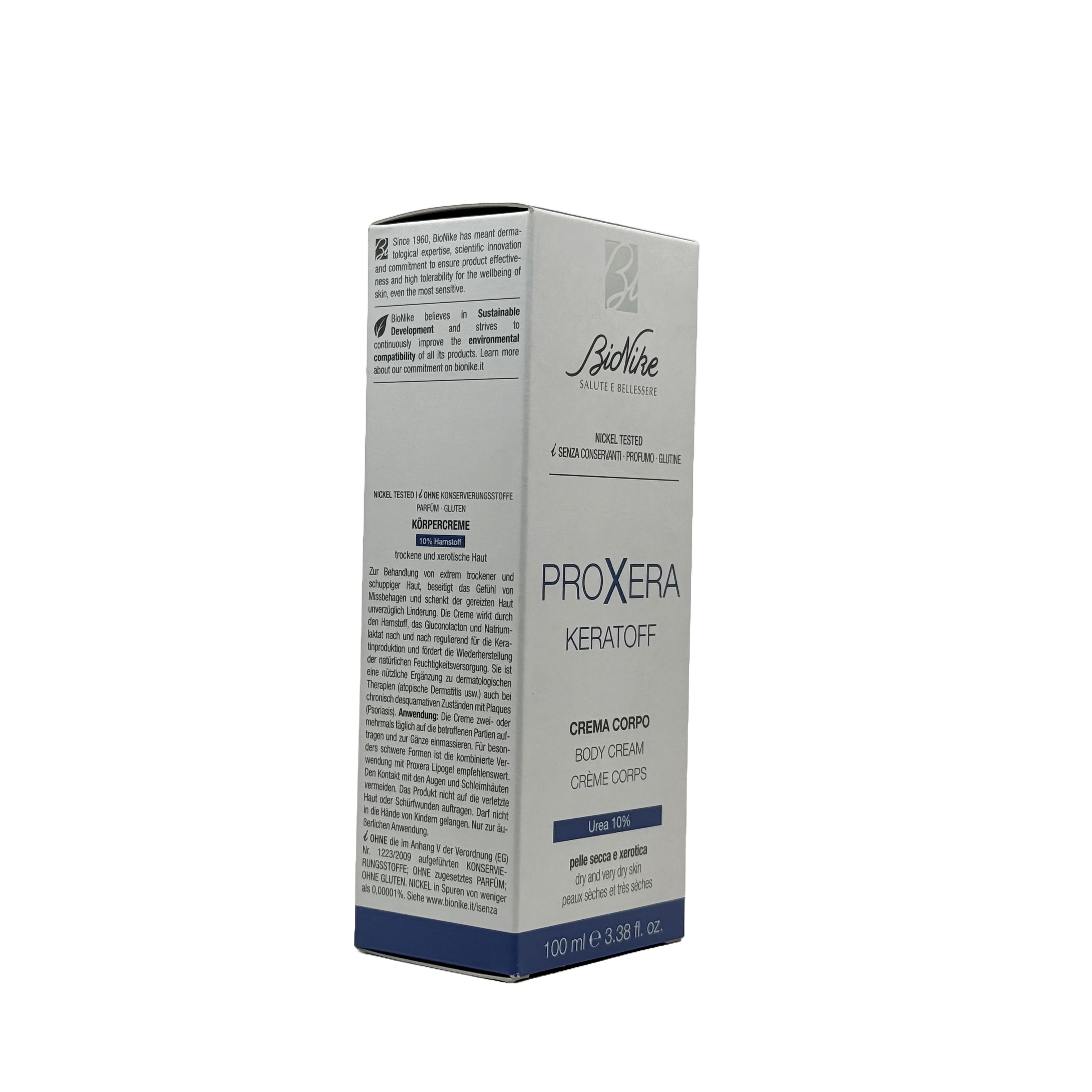 Bionike Proxera Keratoff 10% Urea Cream 100 ml - بايونيك بروكزيرا كيراتوف كريم يوريا 10% ‏100 مل