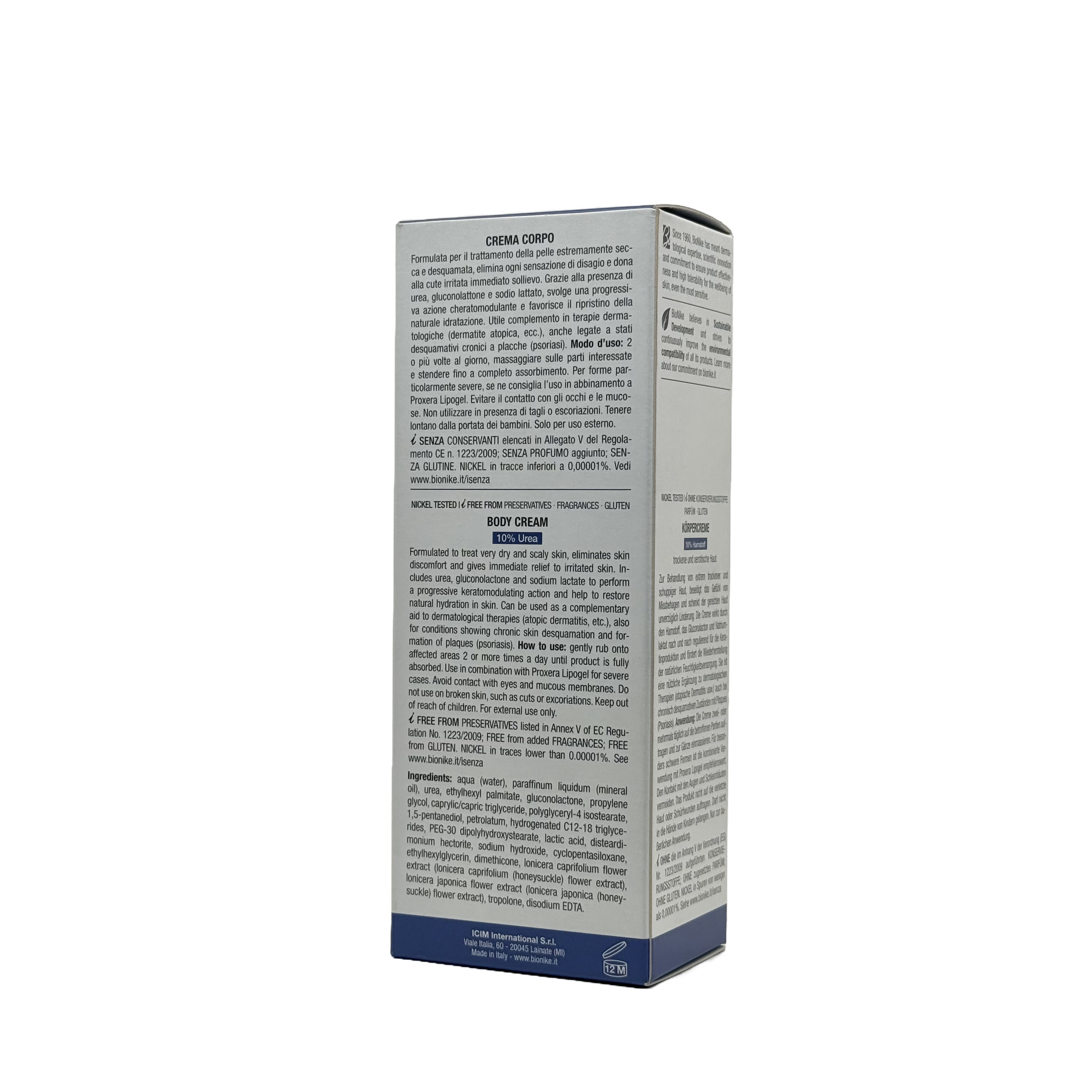 Bionike Proxera Keratoff 10% Urea Cream 100 ml - بايونيك بروكزيرا كيراتوف كريم يوريا 10% ‏100 مل