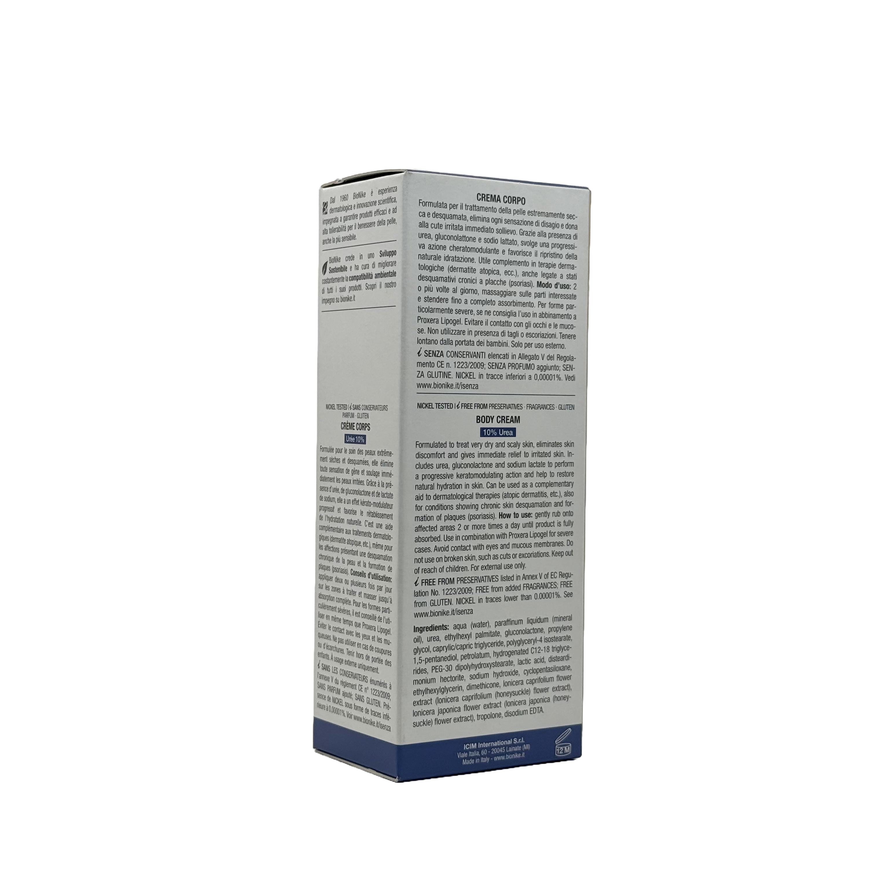 Bionike Proxera Keratoff 10% Urea Cream 100 ml - بايونيك بروكزيرا كيراتوف كريم يوريا 10% ‏100 مل