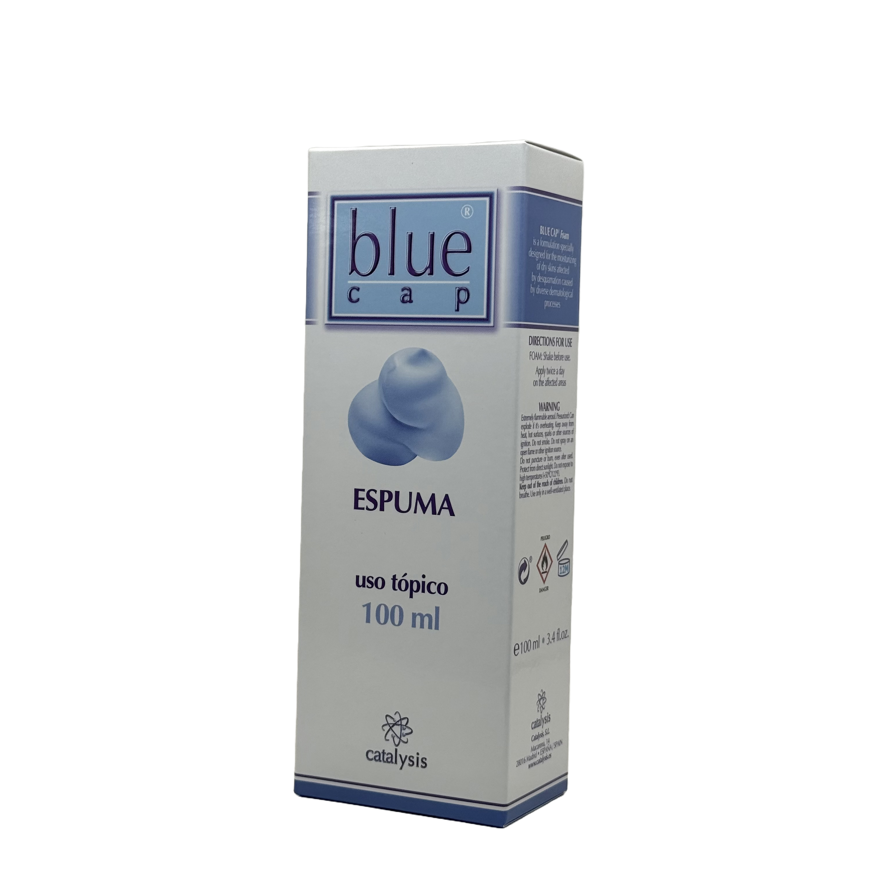 Catalysis Blue Cap Foam 100 ml - كاتاليسيس بلو كاب فوم 100 مل