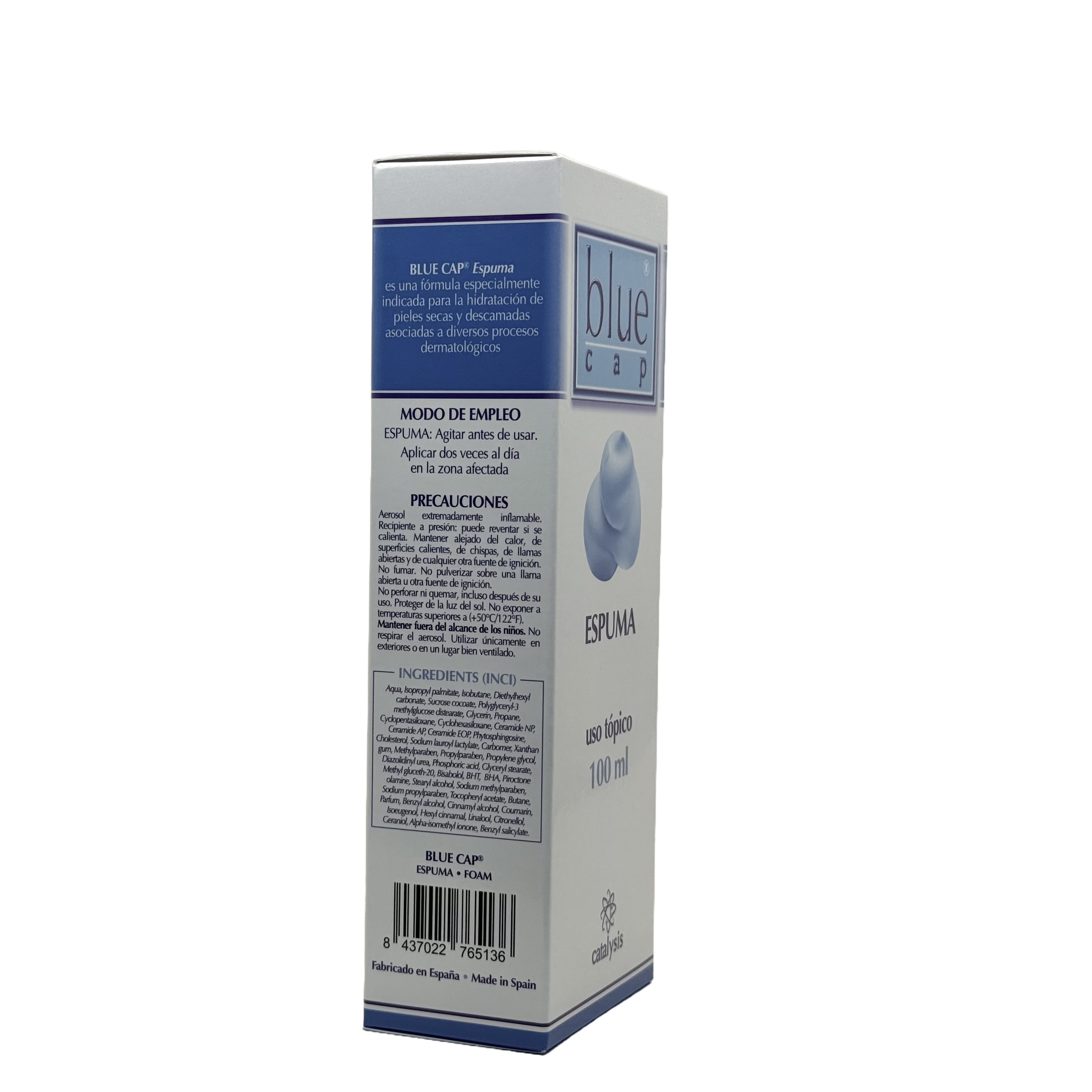 Catalysis Blue Cap Foam 100 ml - كاتاليسيس بلو كاب فوم 100 مل