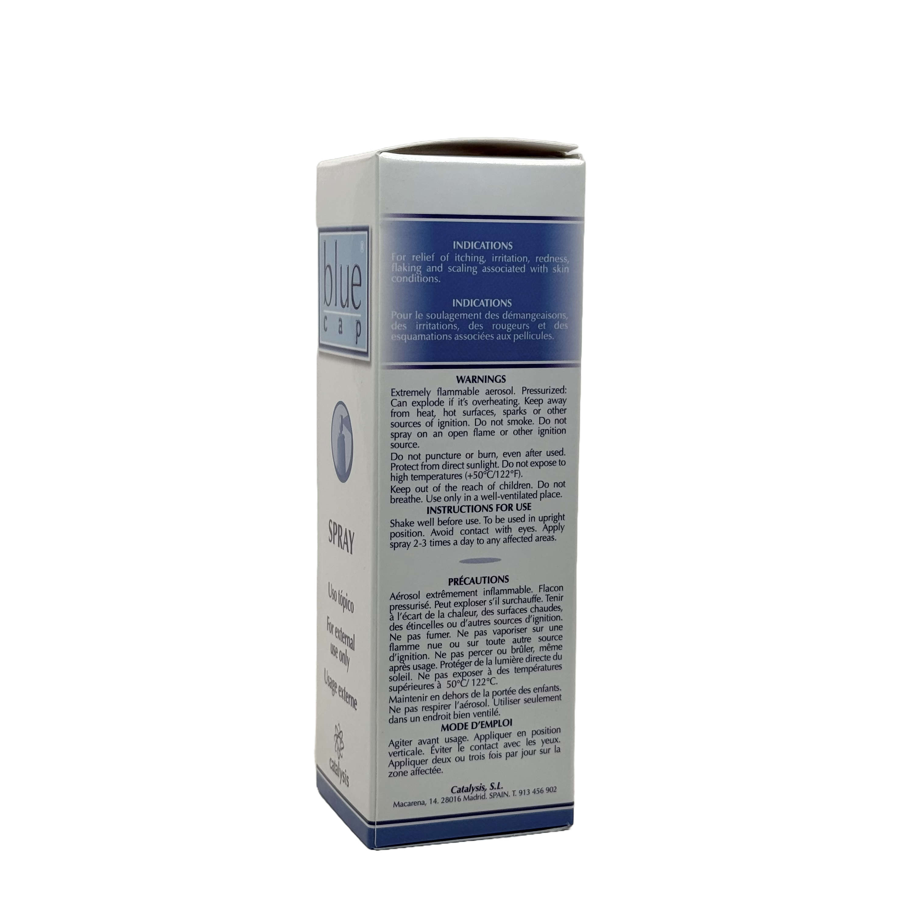 Catalysis Bluecap Spray 100ml - كاتاليسيس بلوكاب بخاخ 100 مل