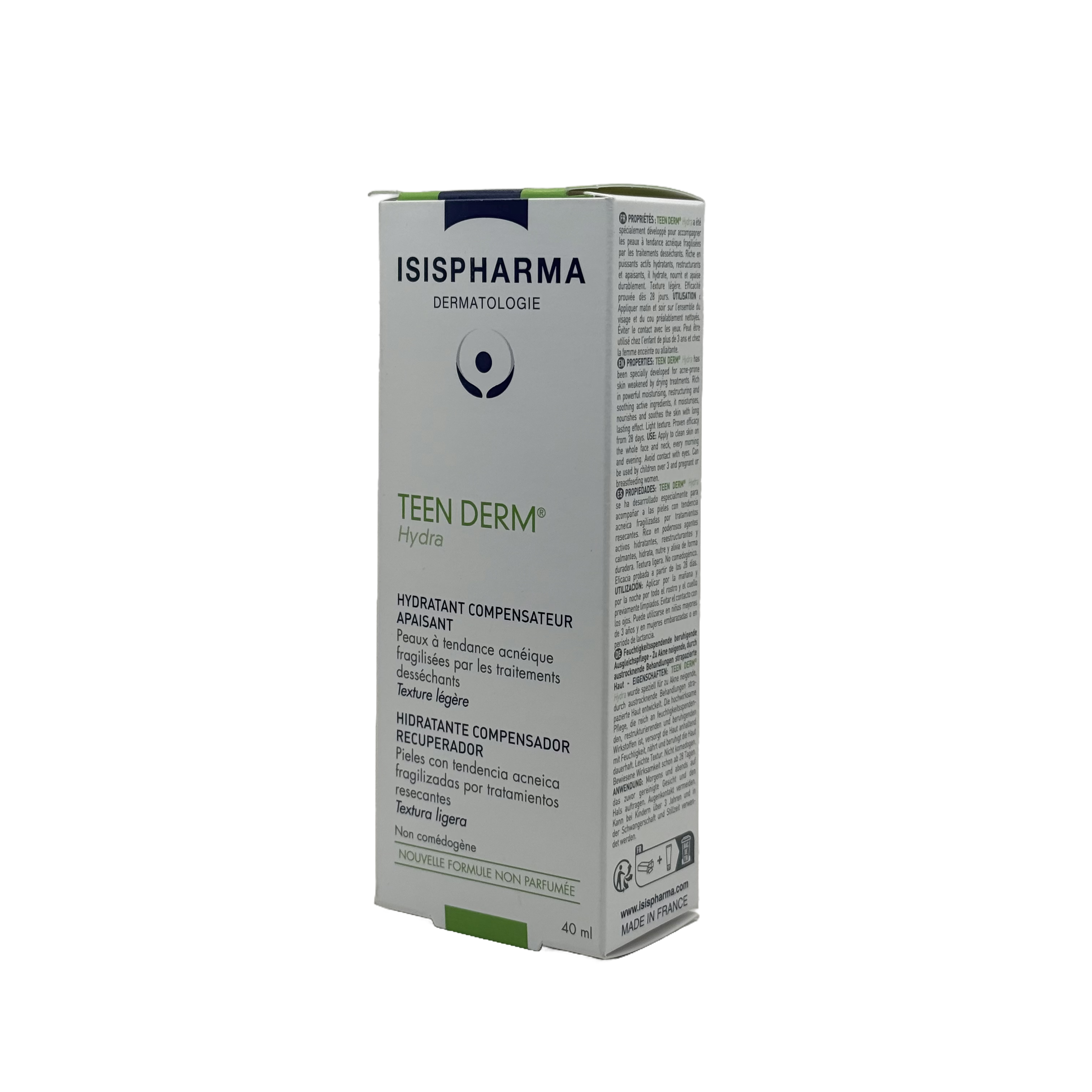 Isispharma Teen Derm Hydra 40 ml - إيزيس فارما تين ديرم هيدرا 40 مل