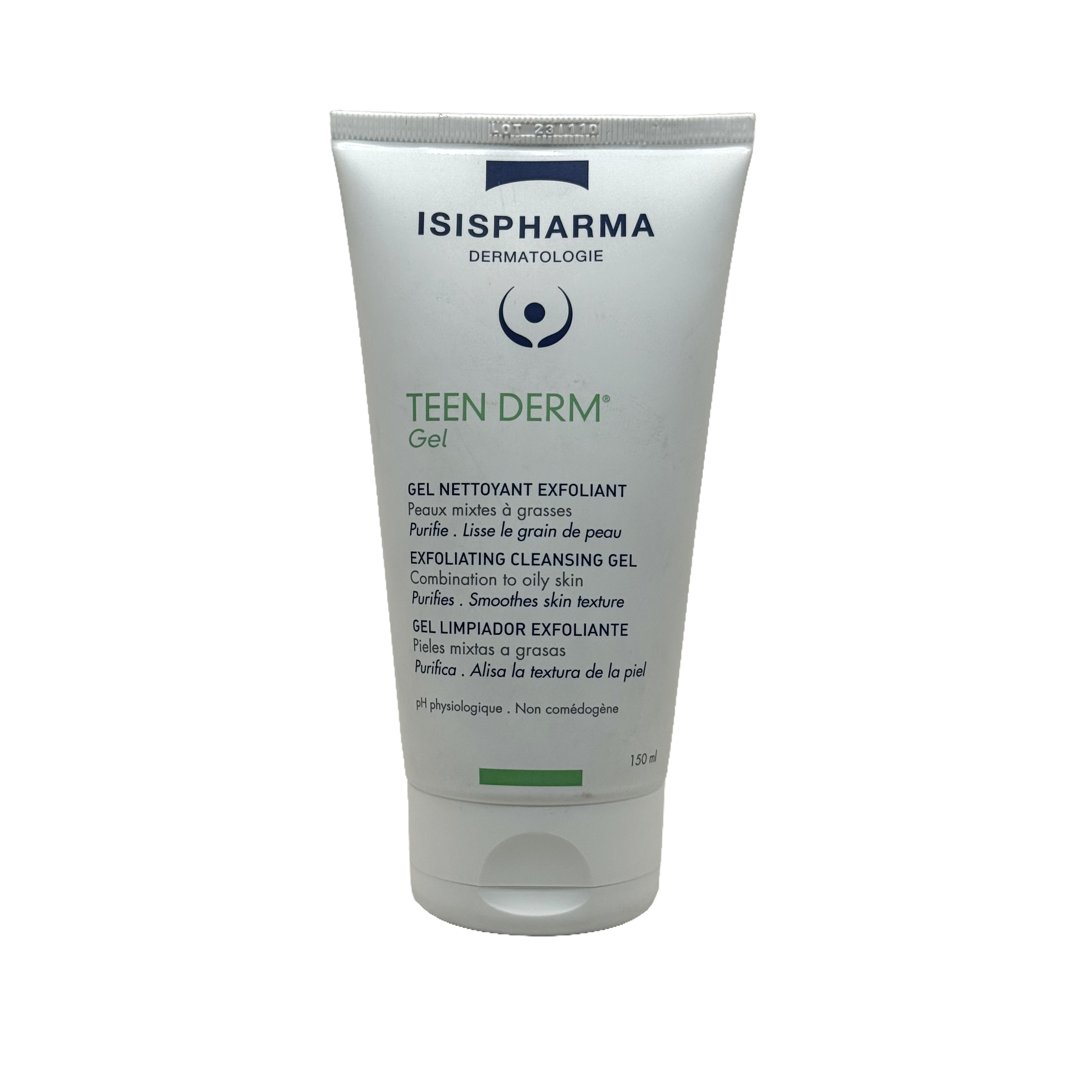 Isispharma Teen Derm Gel 150 ml - إيزيس فارما تين ديرم جل 150 مل