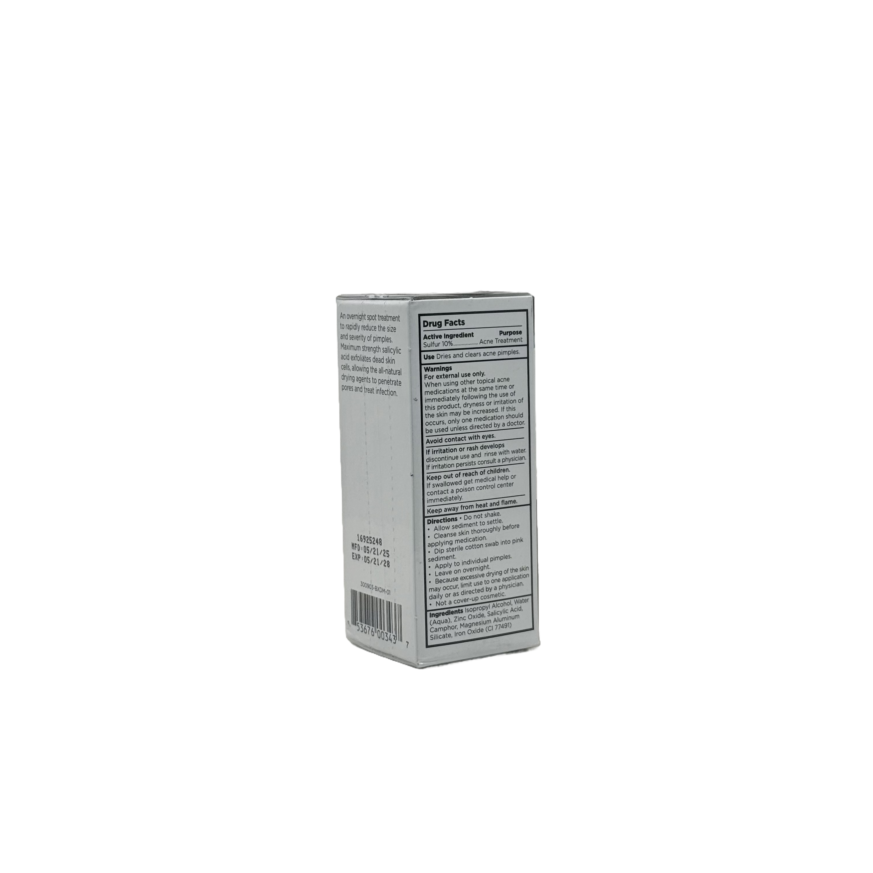 M A D Acne Drying Lotion Sulfur 10% 30 ml - إم ايه دي لوشن تجفيف الحبوب بالكبريت 10% ‏30 مل