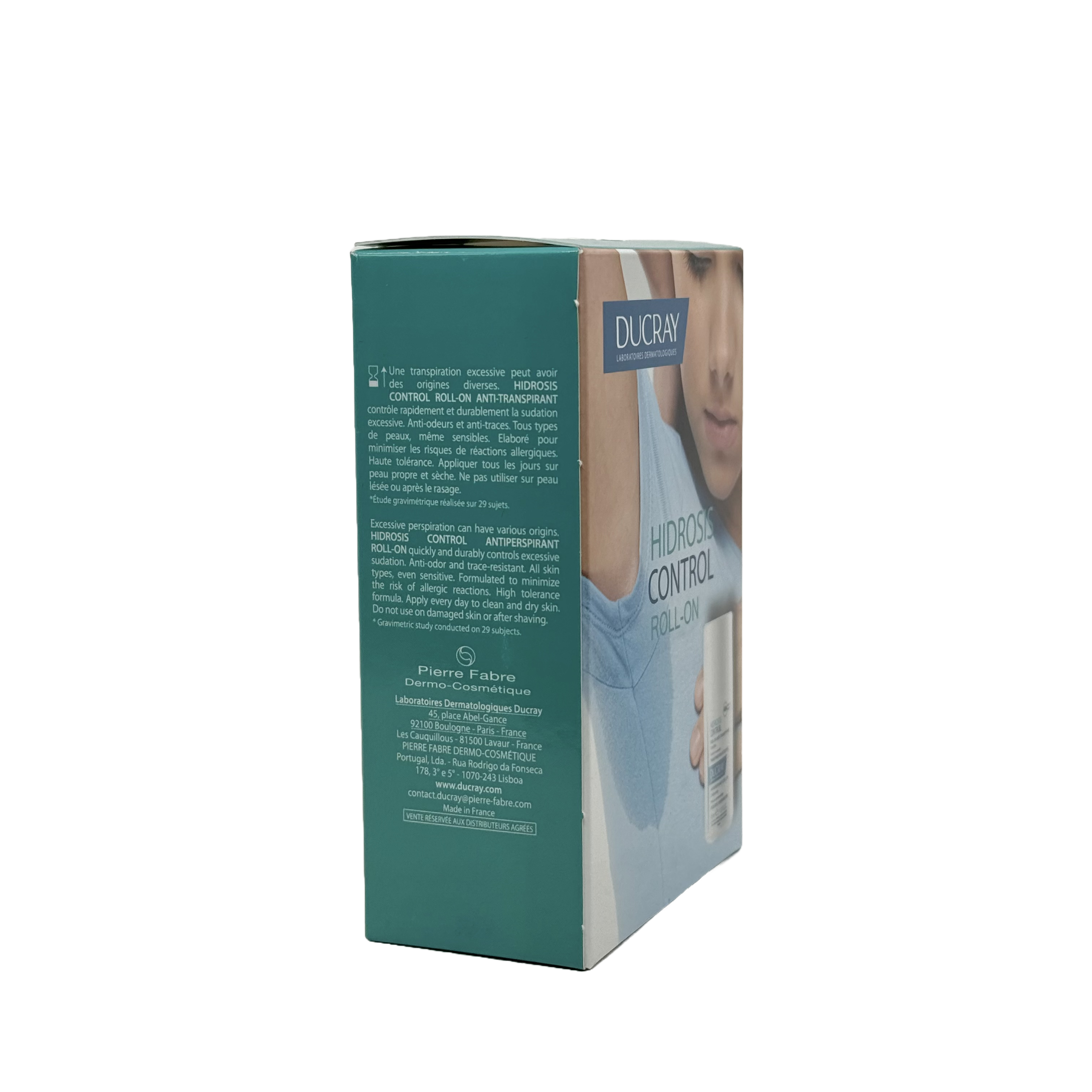 Ducray Hidrosis Control Antiperspirant Roll On 40 ml Special Offer - دوكري هيدروسيس كنترول رول أون مضاد للتعرق 40 مل عرض خاص
