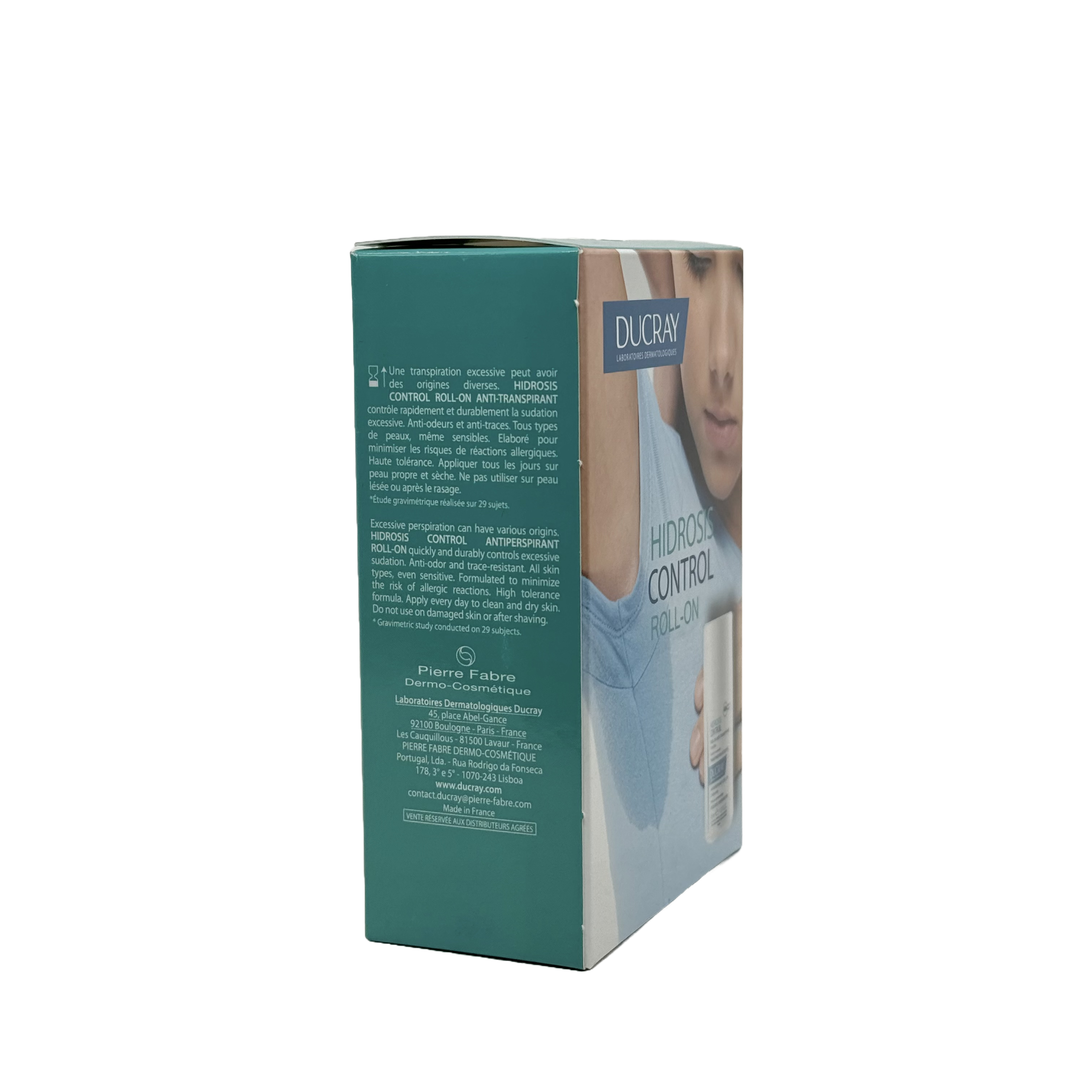 Ducray Hidrosis Control Antiperspirant Roll On 40 ml Special Offer - دوكري هيدروسيس كنترول رول أون مضاد للتعرق 40 مل عرض خاص