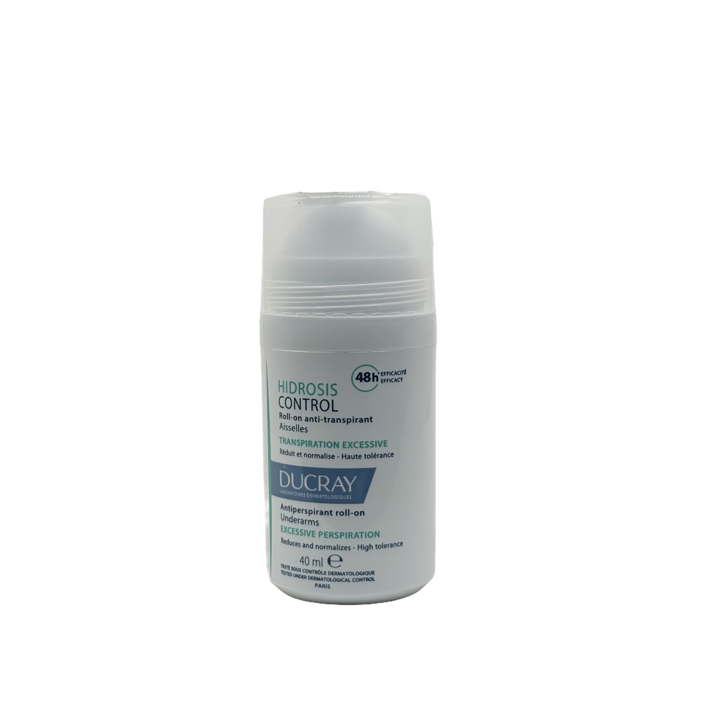 Ducray Hidrosis Control Antiperspirant Roll On 40 ml - دوكري هيدروسيس كنترول رول أون مضاد للتعرق 40 مل
