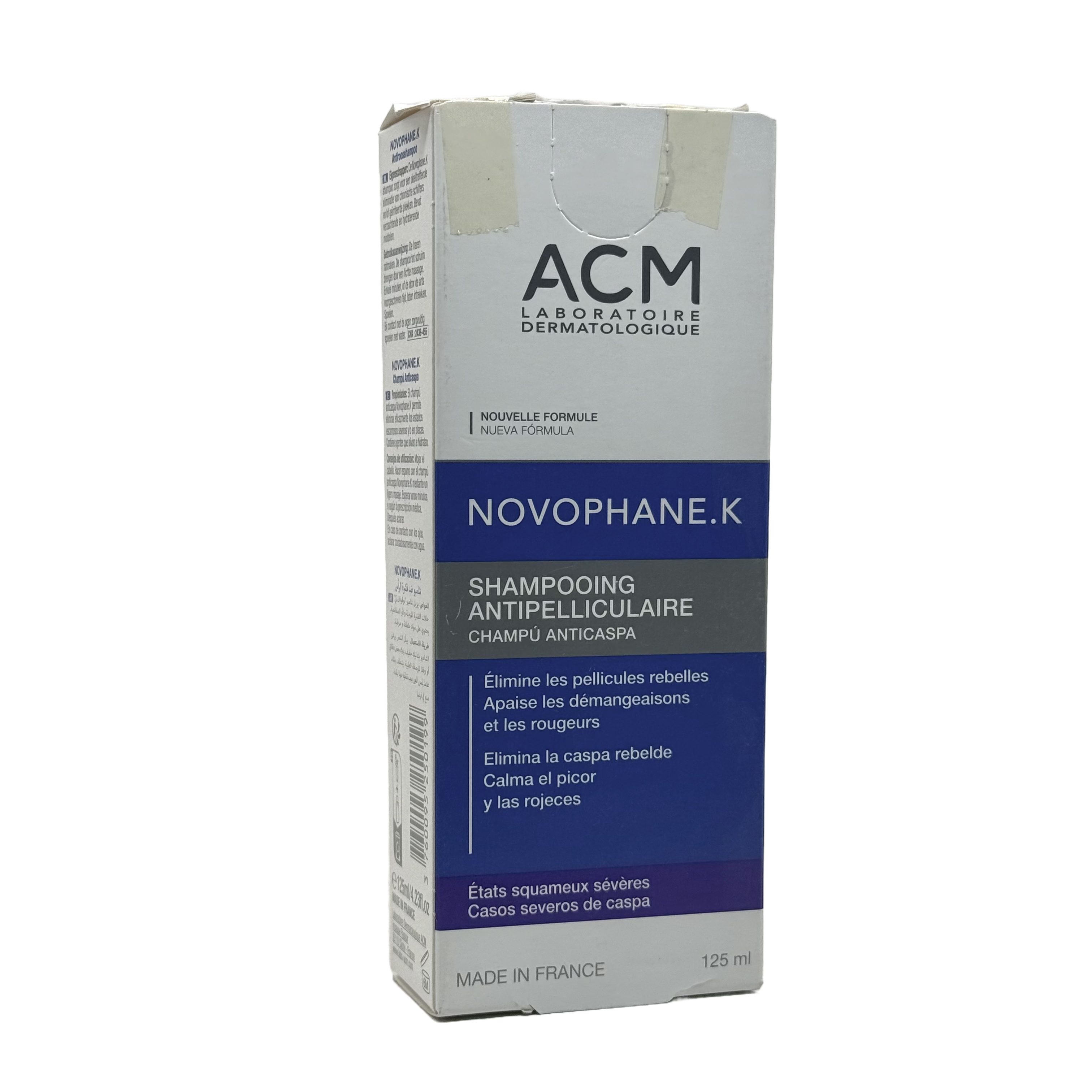 ACM Novophane K Shampoo 125ml - ايه سي ام نوفوفان كيه شامبو 125 مل