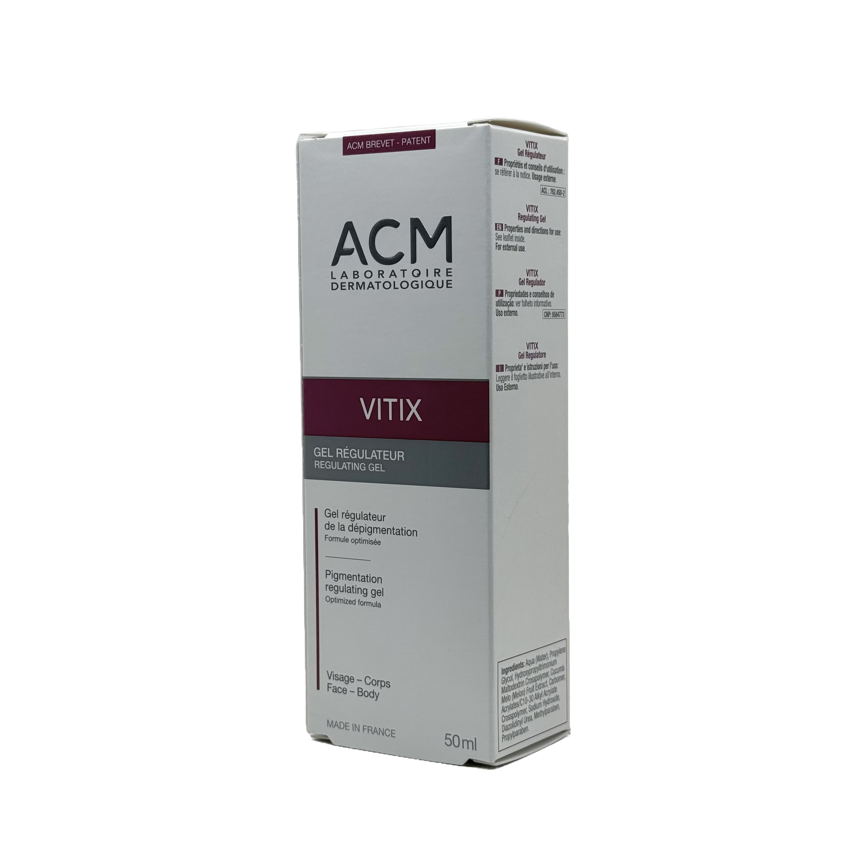 ACM Vitix Regulating Gel 50 ml - ايه سي ام فيتكس جل منظم التصبغ 50 مل