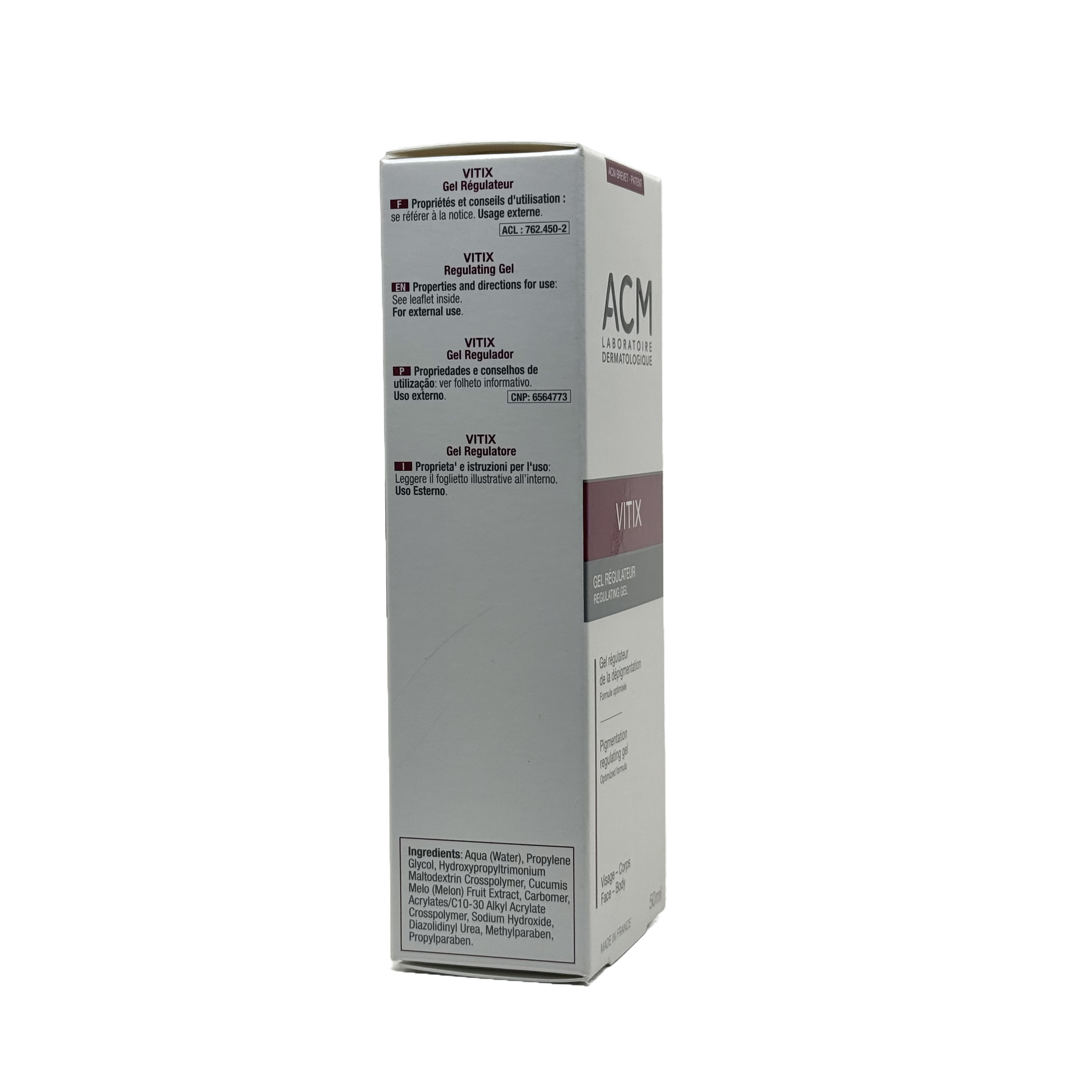 ACM Vitix Regulating Gel 50 ml - ايه سي ام فيتكس جل منظم التصبغ 50 مل