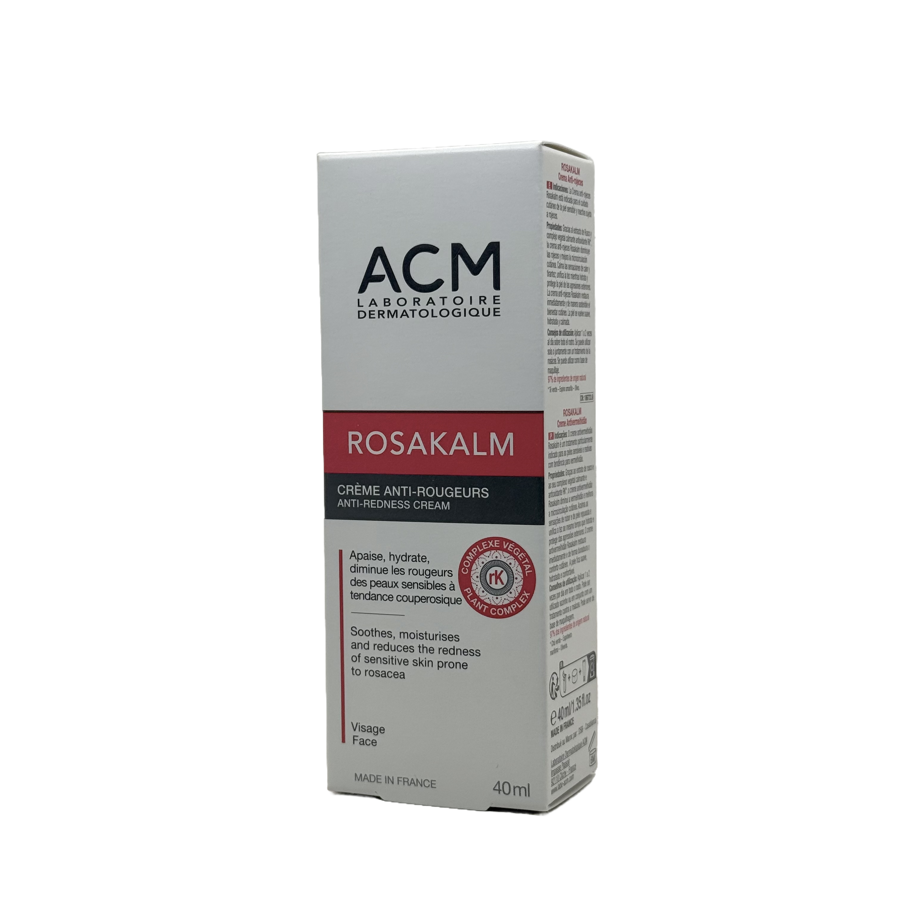 ACM Rosakalm Anti-Redness Cream 40ml - اي سي ام روزاكالم كريم مضاد للاحمرار 40 مل