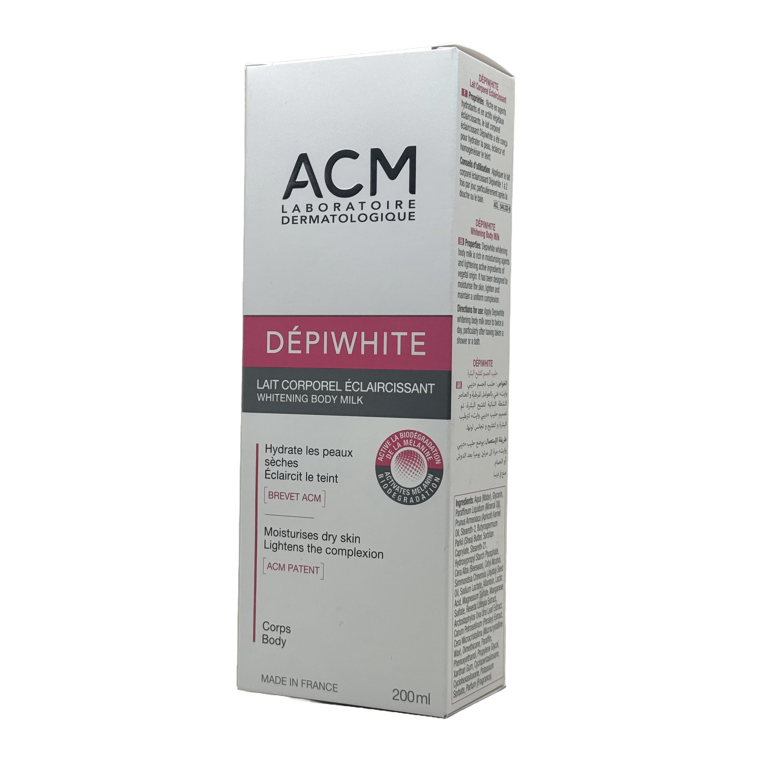 ACM Depiwhite Body Milk 200 ml - ايه سي ام ديبيوايت حليب للجسم 200 مل