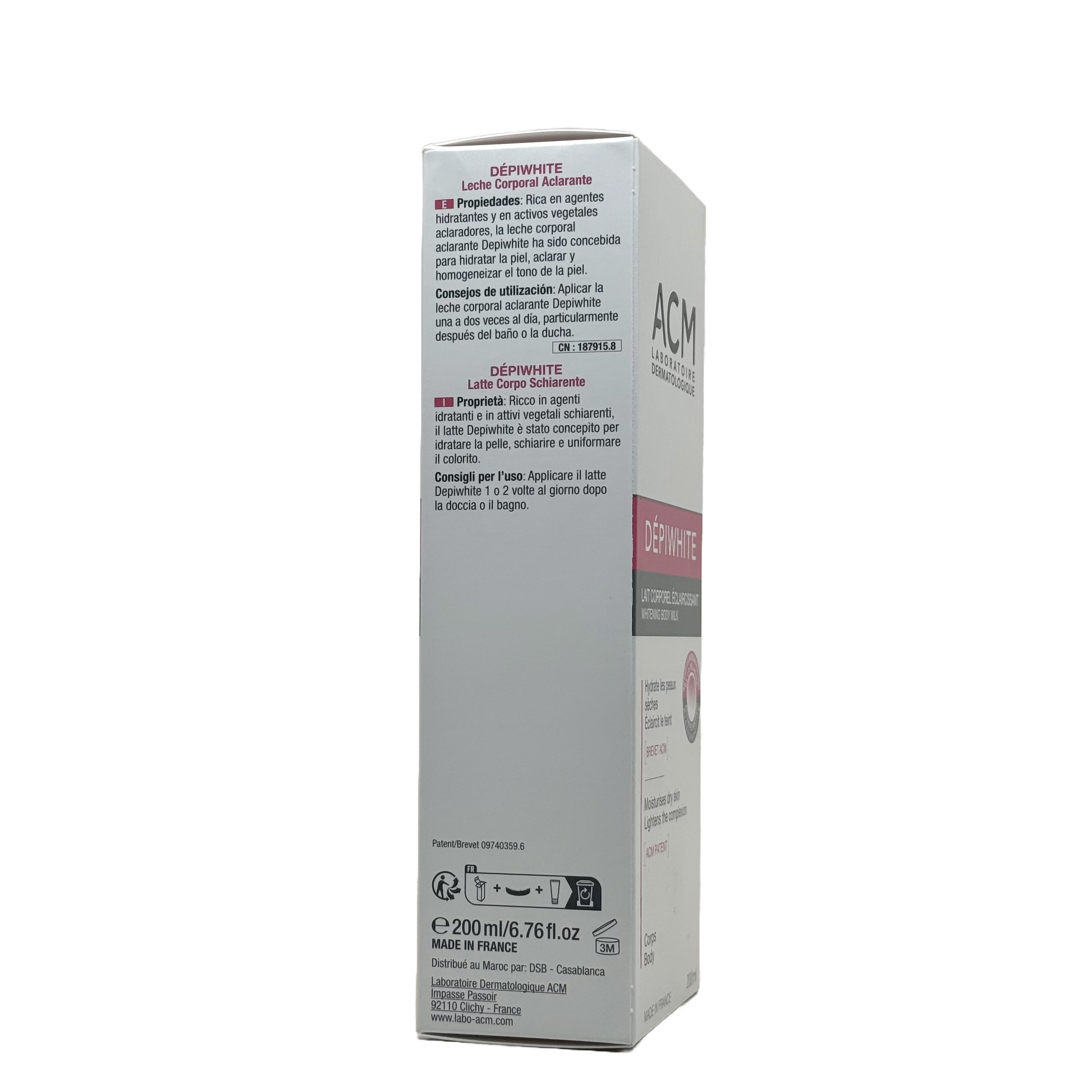ACM Depiwhite Body Milk 200 ml - ايه سي ام ديبيوايت حليب للجسم 200 مل