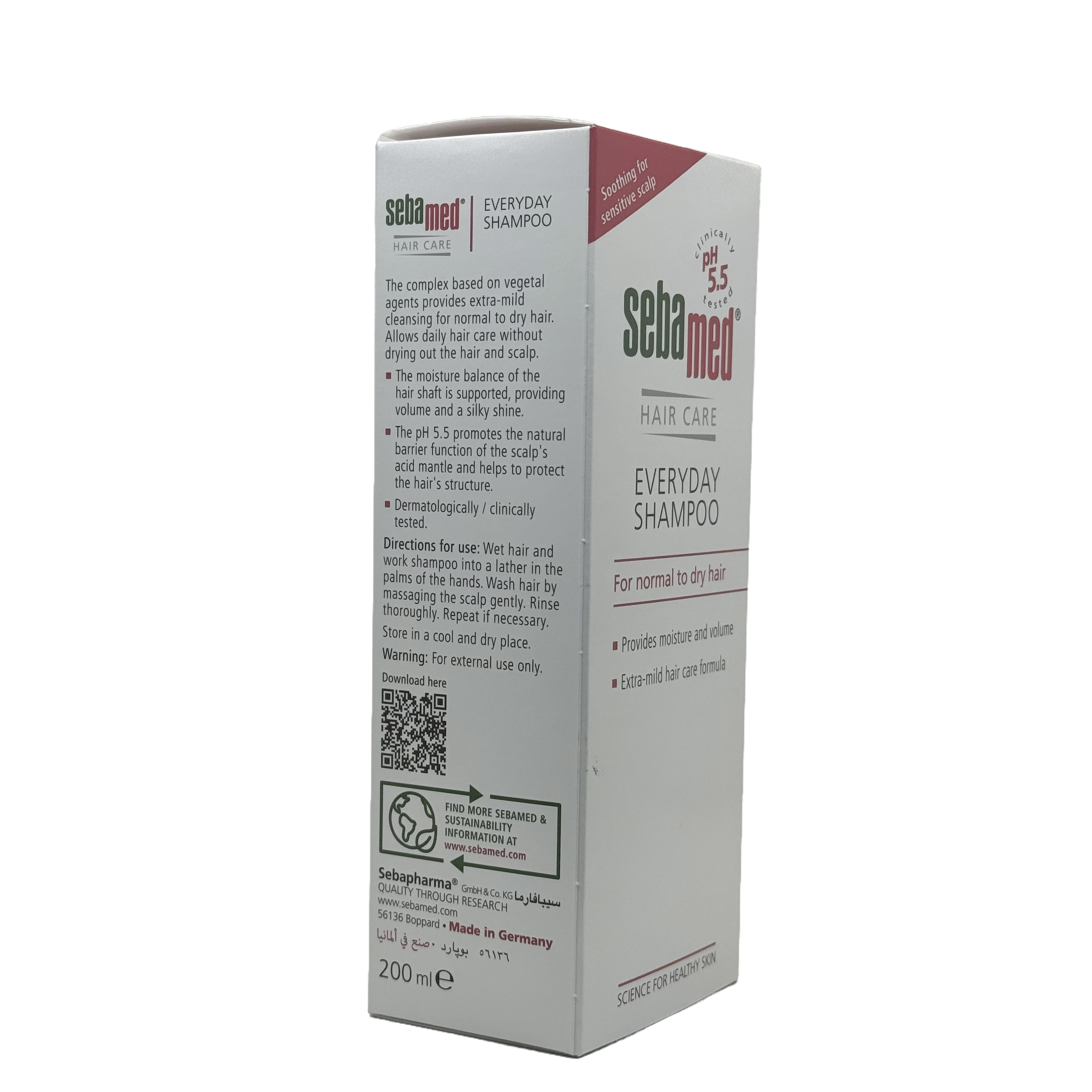Sebamed Everyday Shampoo 200ml - سيباميد شامبو للاستخدام اليومي 200 مل