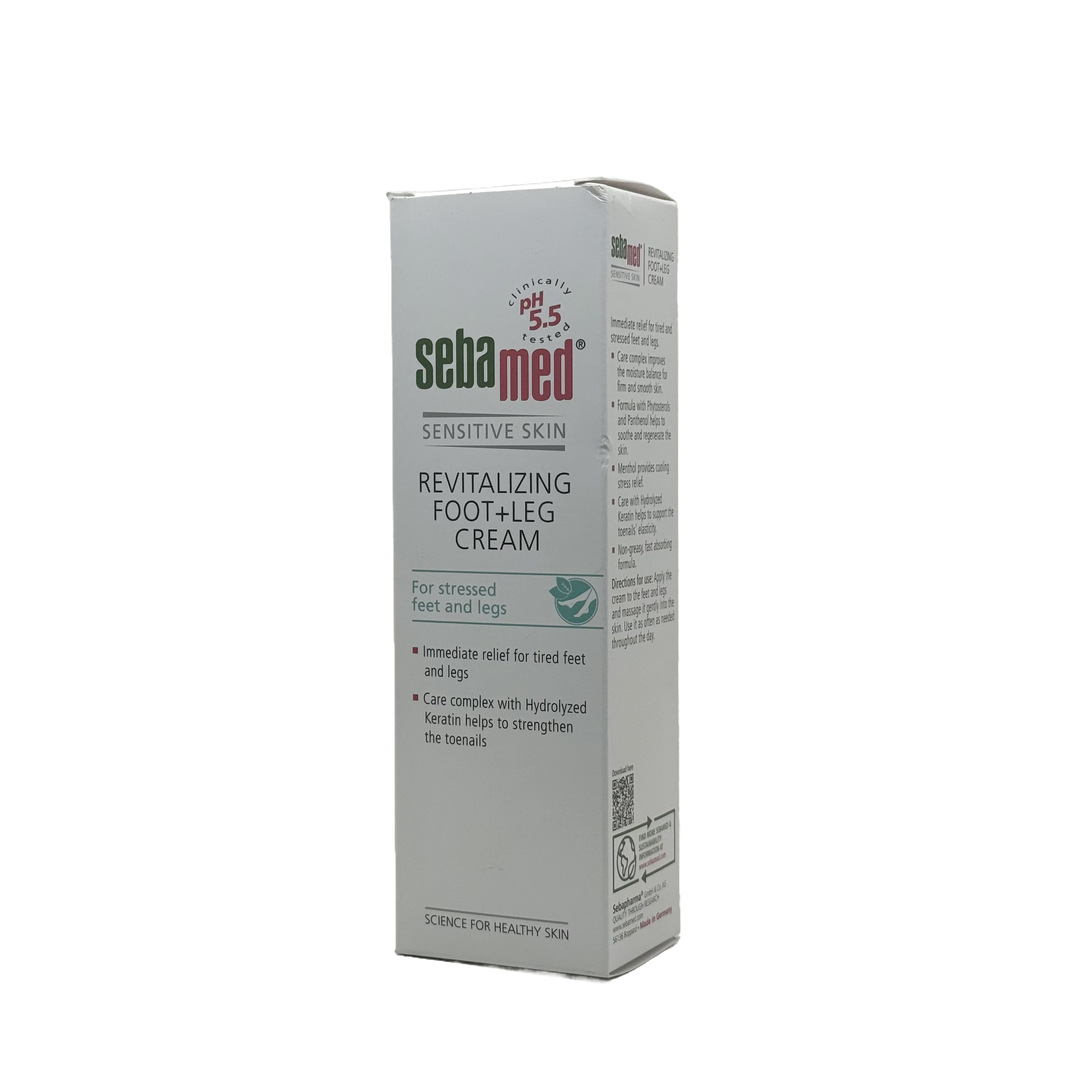SEBAMED Revitalizing Foot + Leg Cream 75ml - سيباميد كريم منشط للقدمين والساقين 75 مل